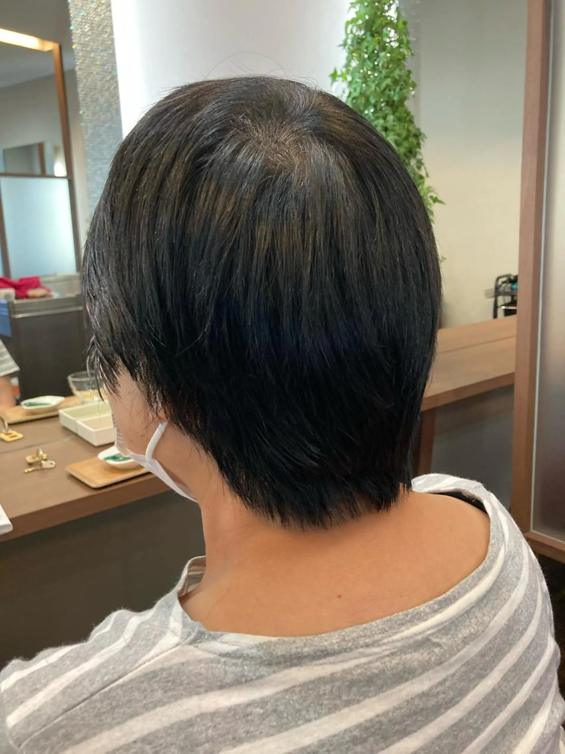 ショート パーマ 藤森 達也のヘアスタイル