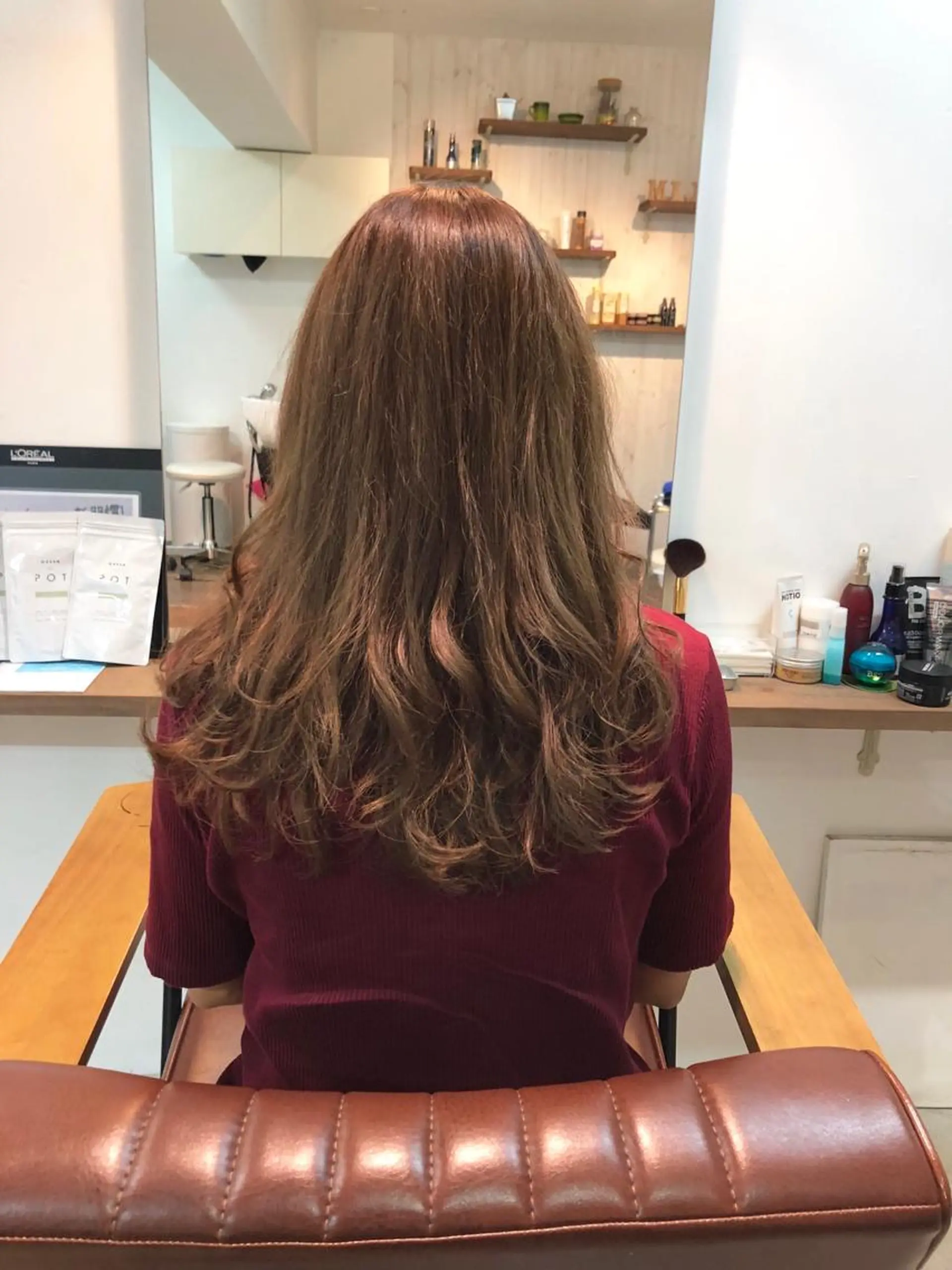 ロング ロング カット 村田 幸穂のヘアスタイル