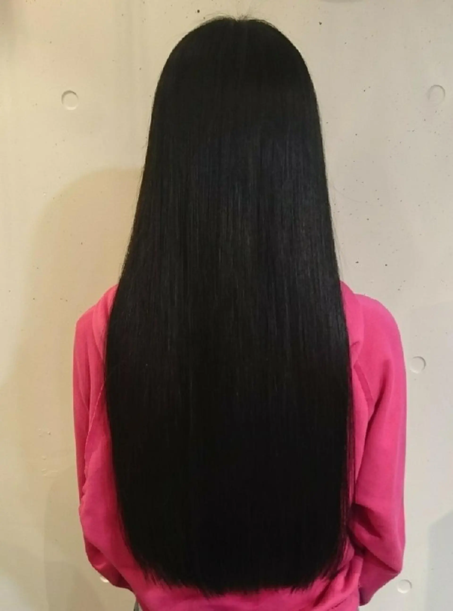 ロング 井上 涼花のヘアスタイル