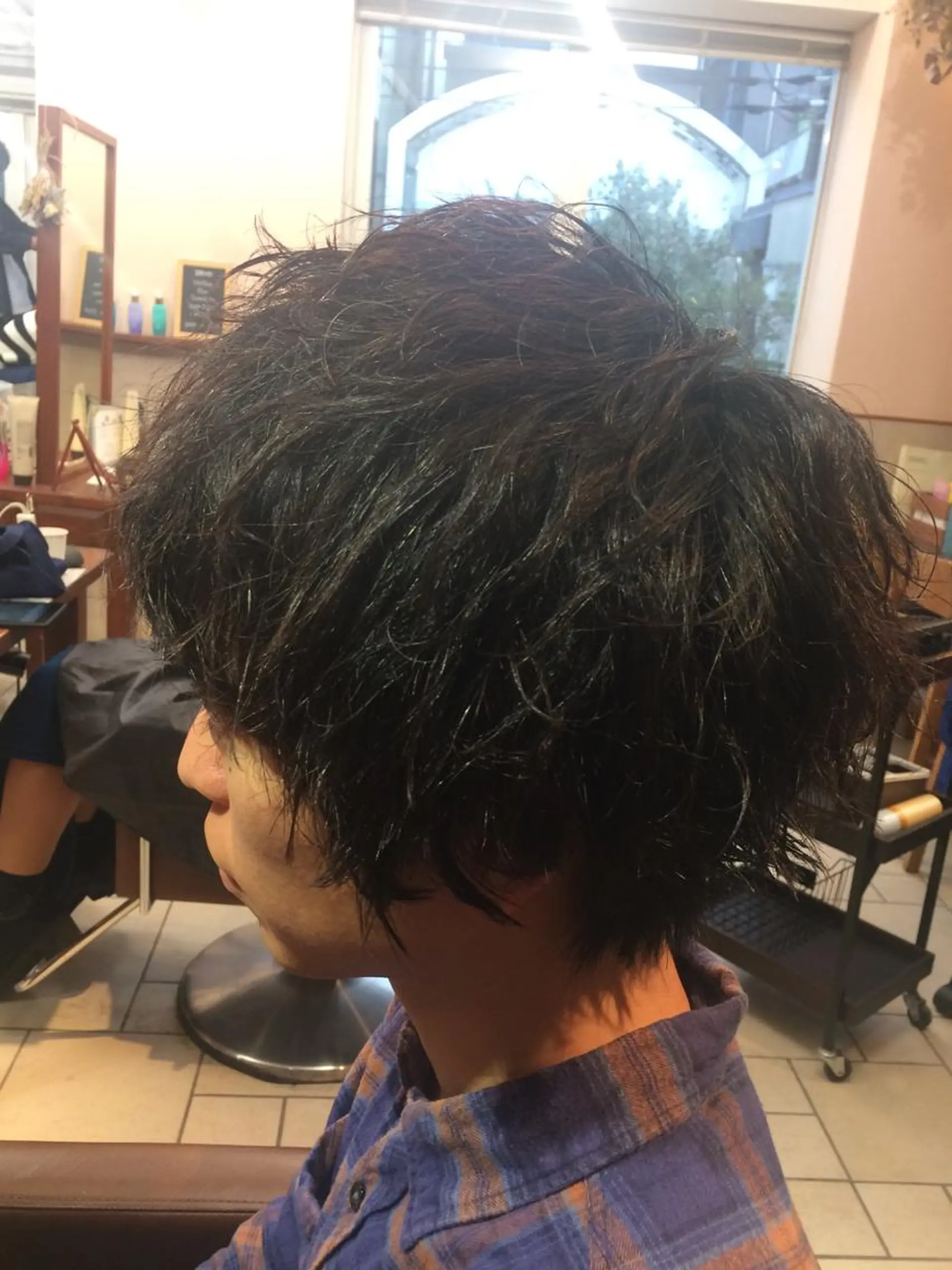 カラー パーマ ヘアアレンジ メンズ メンズパーマの巨匠 鈴木純のヘアスタイル