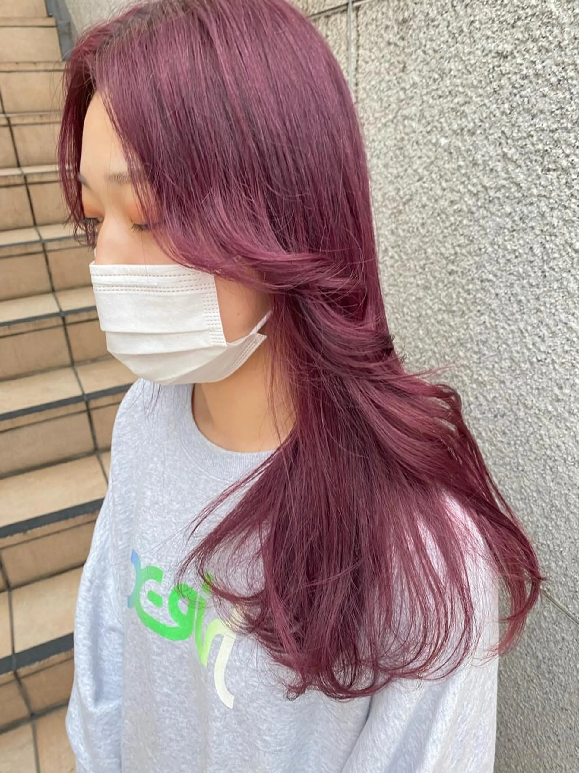 ロング カラー 💗💗韓国レイヤー yu-ki💗💗のヘアスタイル