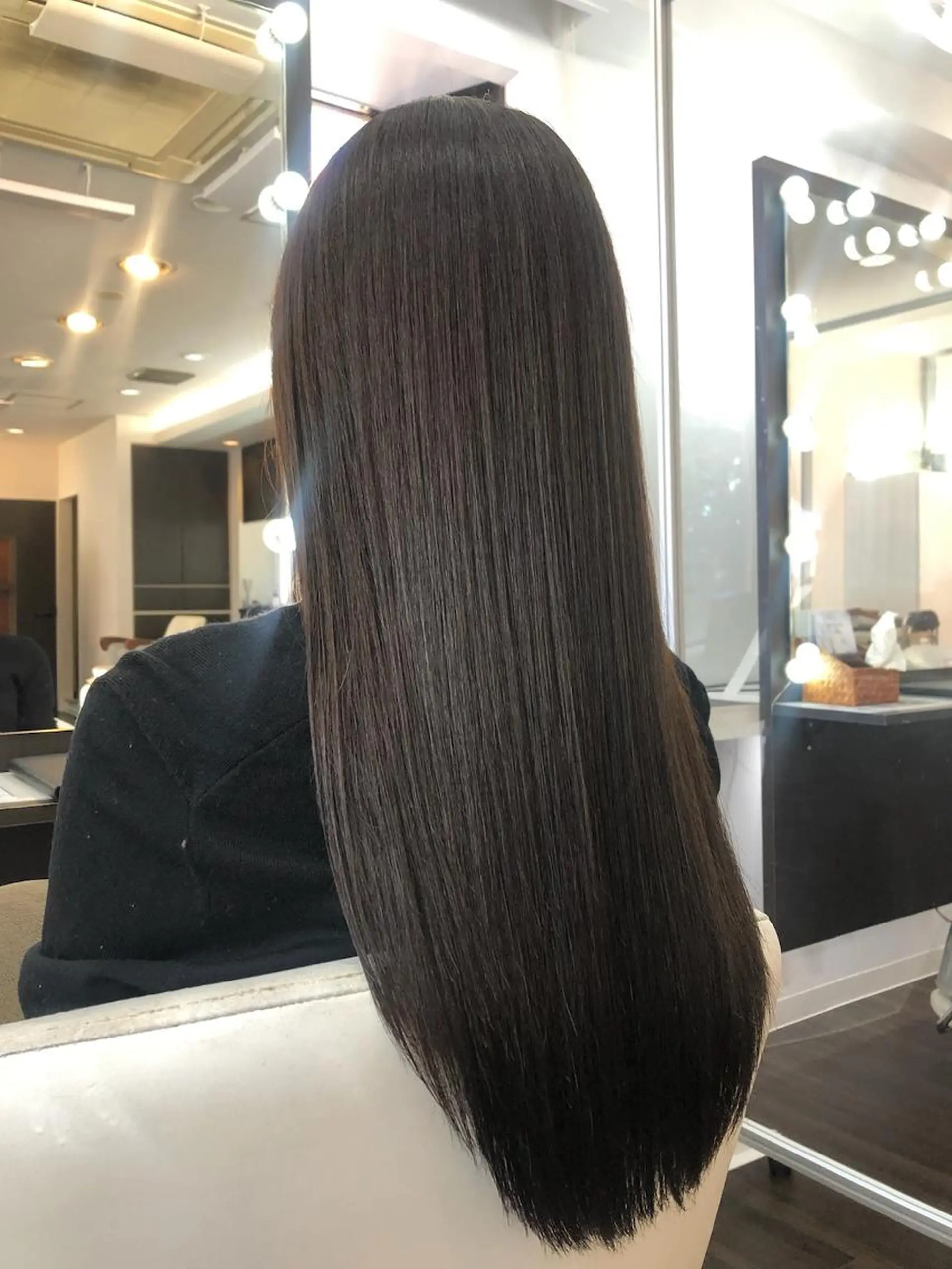ロング カラー カット ヘアカラー トリートメント ヘッドスパ 美髪髪質改善✨ 店長 天城由香のヘアスタイル