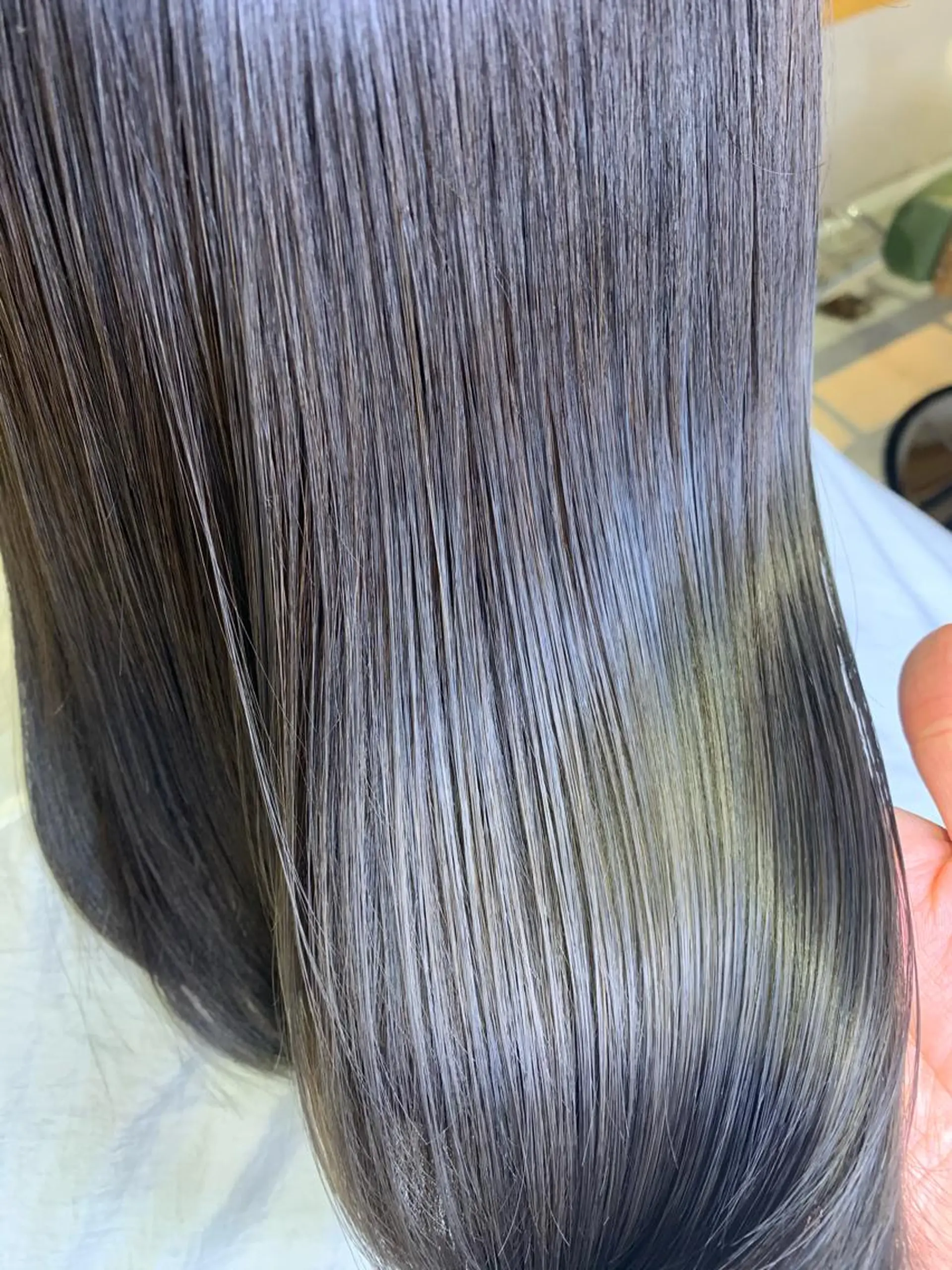 セミロング カラー ヘアアレンジ 髪質改善/縮毛/新宿 🫧SUZUKA🫧のヘアスタイル