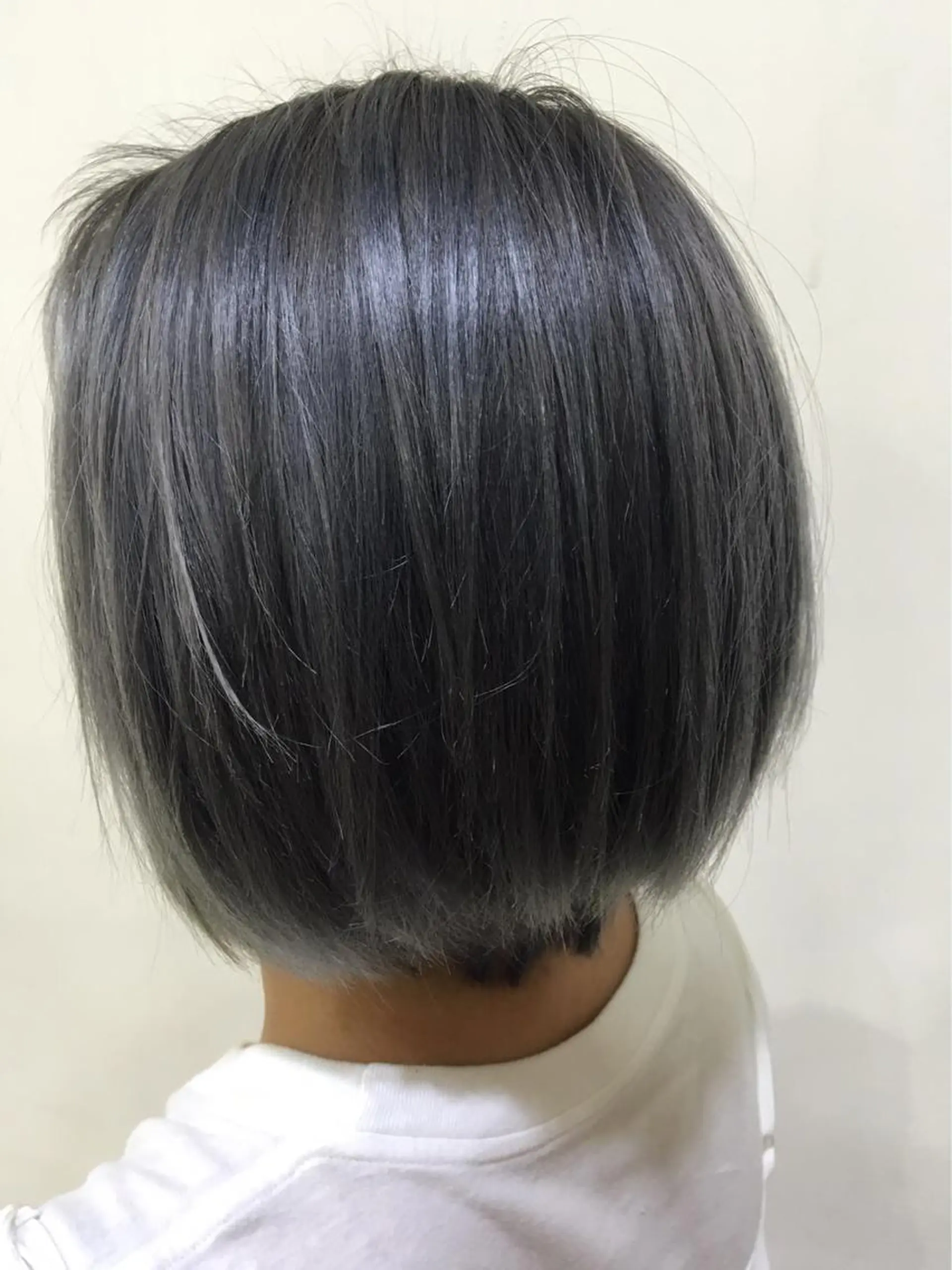 ショート カラー AMI ウルフパーマ/メンズのヘアスタイル