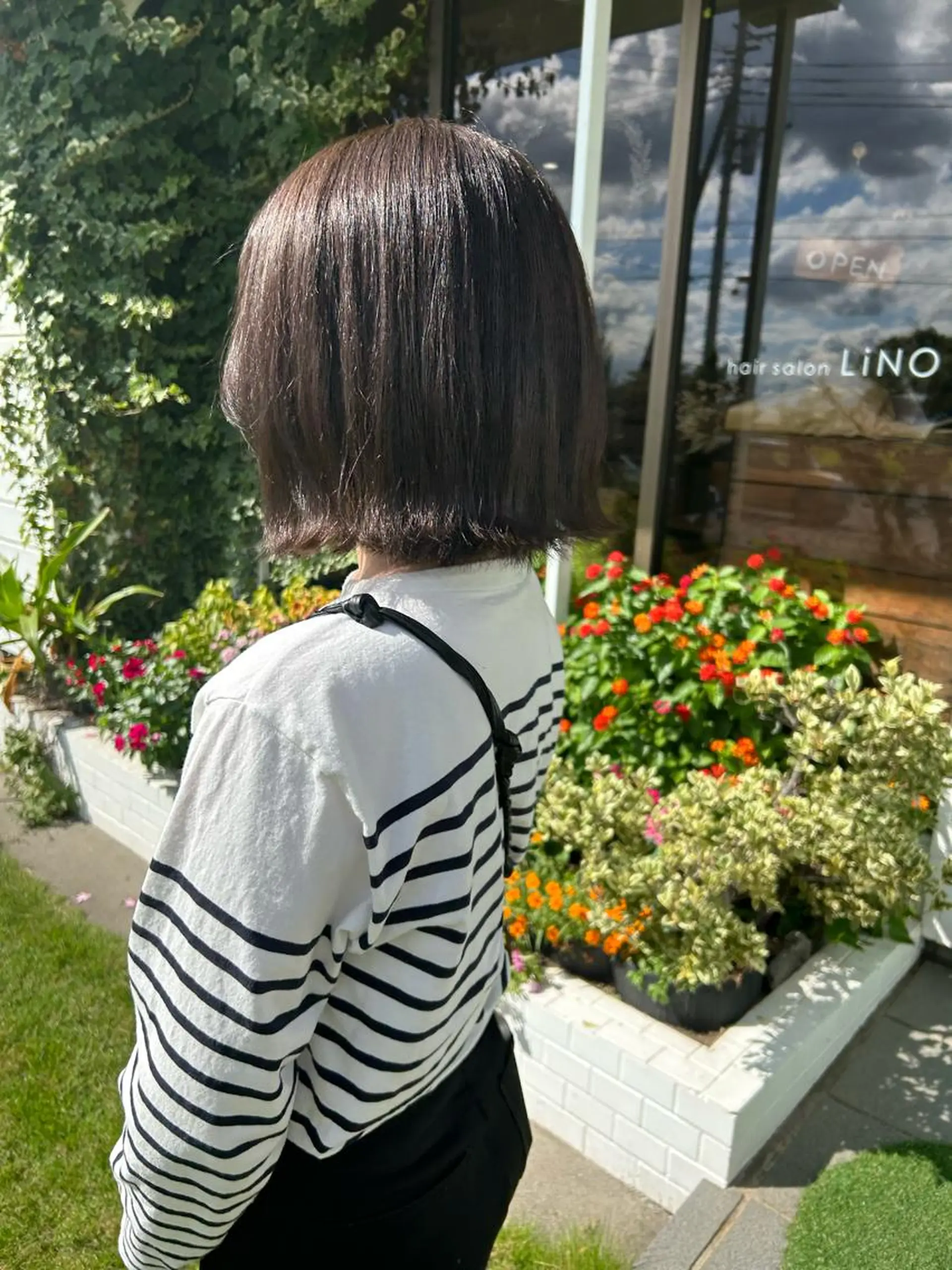 ショート カラー ベージュカラー ココアベージュ カット ヘアカラー 佐藤 美咲のヘアスタイル