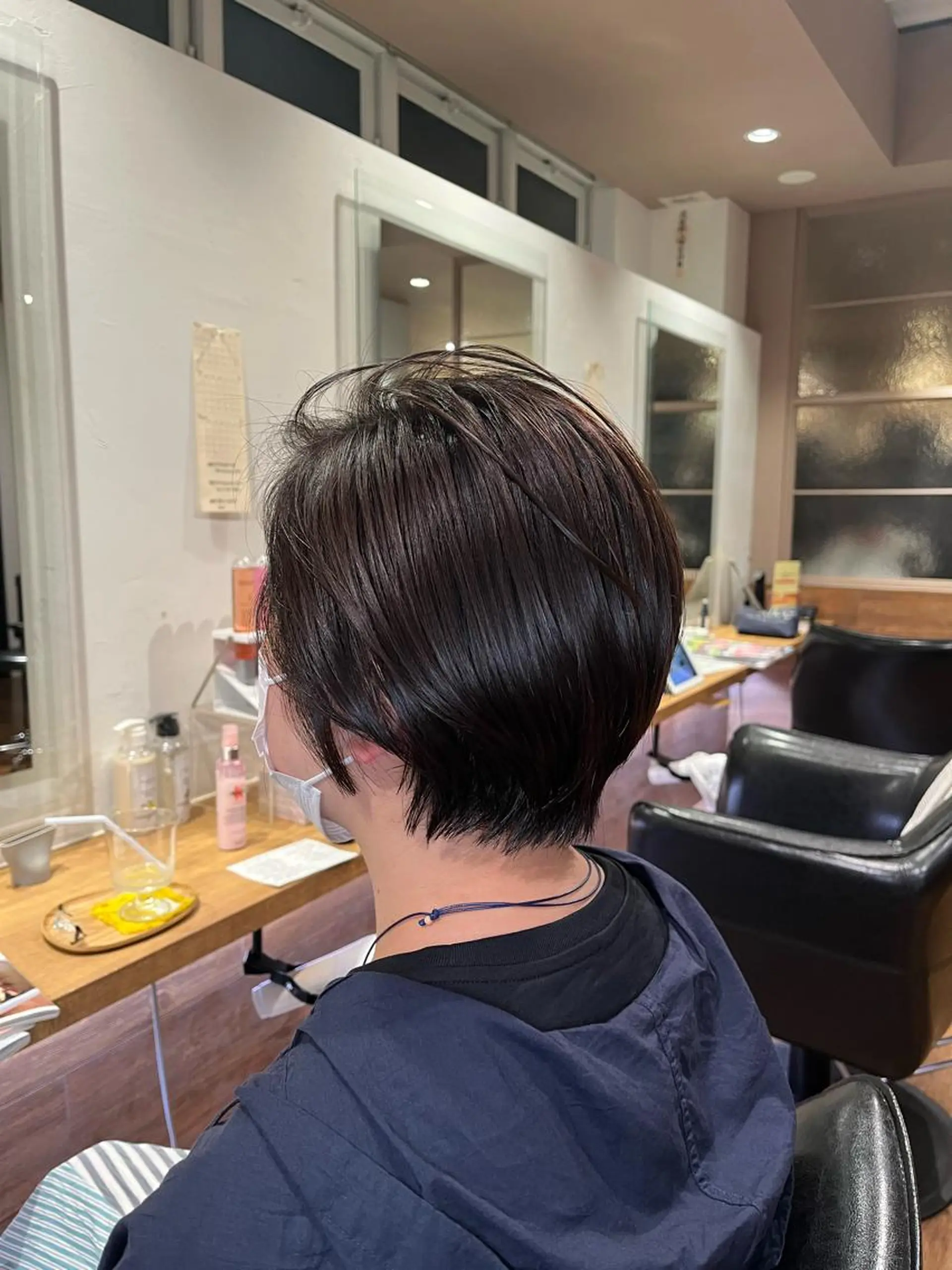 ショート コテ巻きパーマ/韓国 パーマ/佐野のヘアスタイル