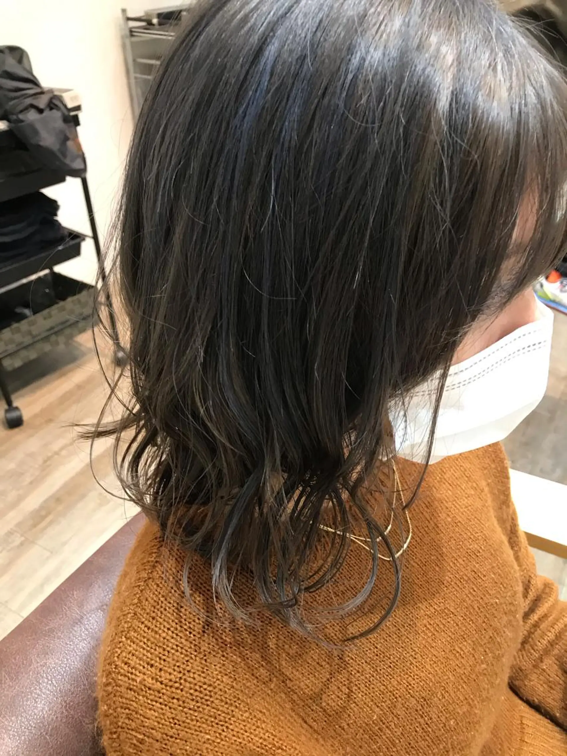 ミディアム カラー カット ヘアカラー トリートメント ブリーチ/髪質改善/ レイヤー/YUTO‎のヘアスタイル