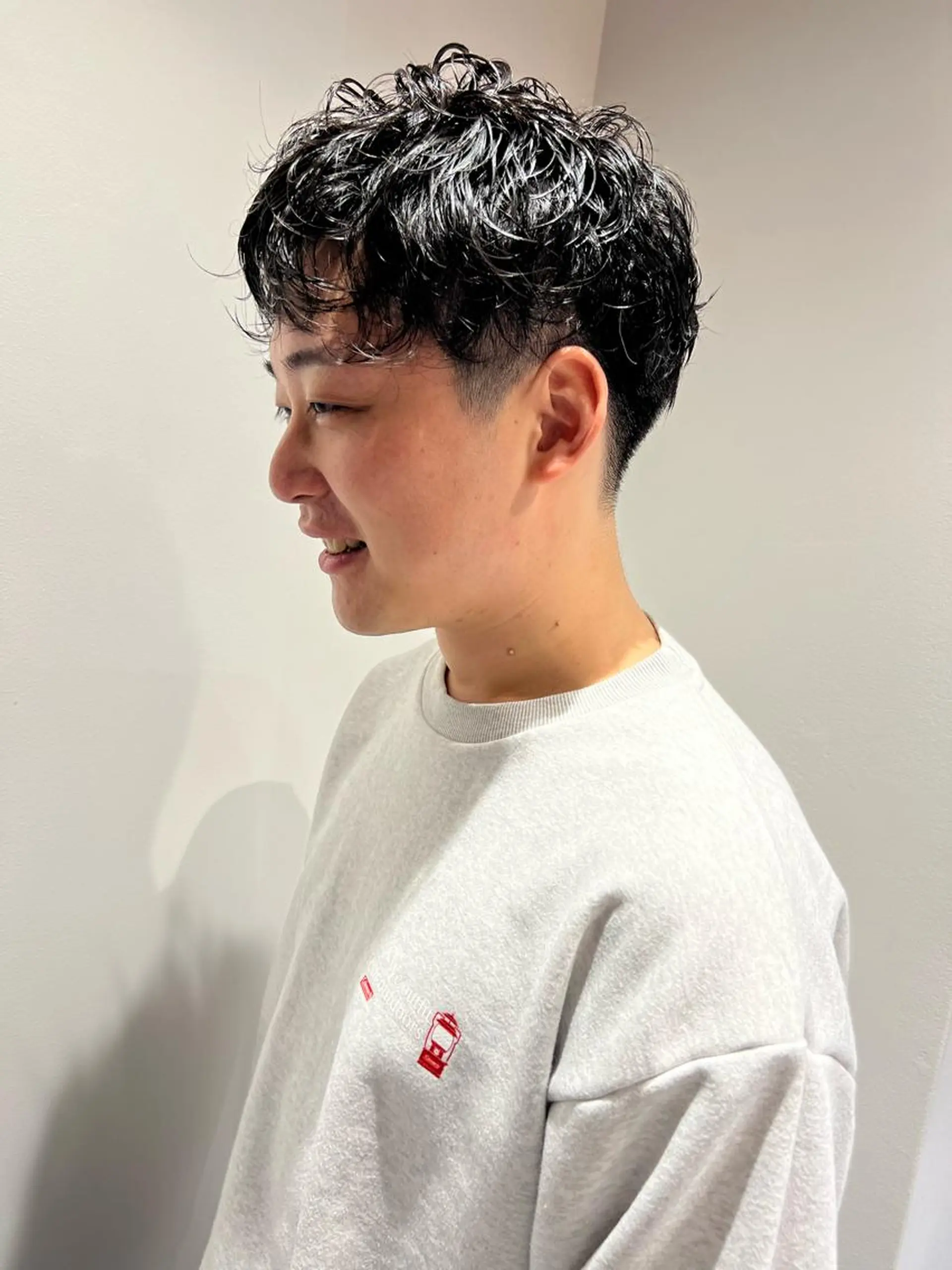 ショート パーマ メンズ ☀️ボブスタイル特化 大山あさひ☀️のヘアスタイル