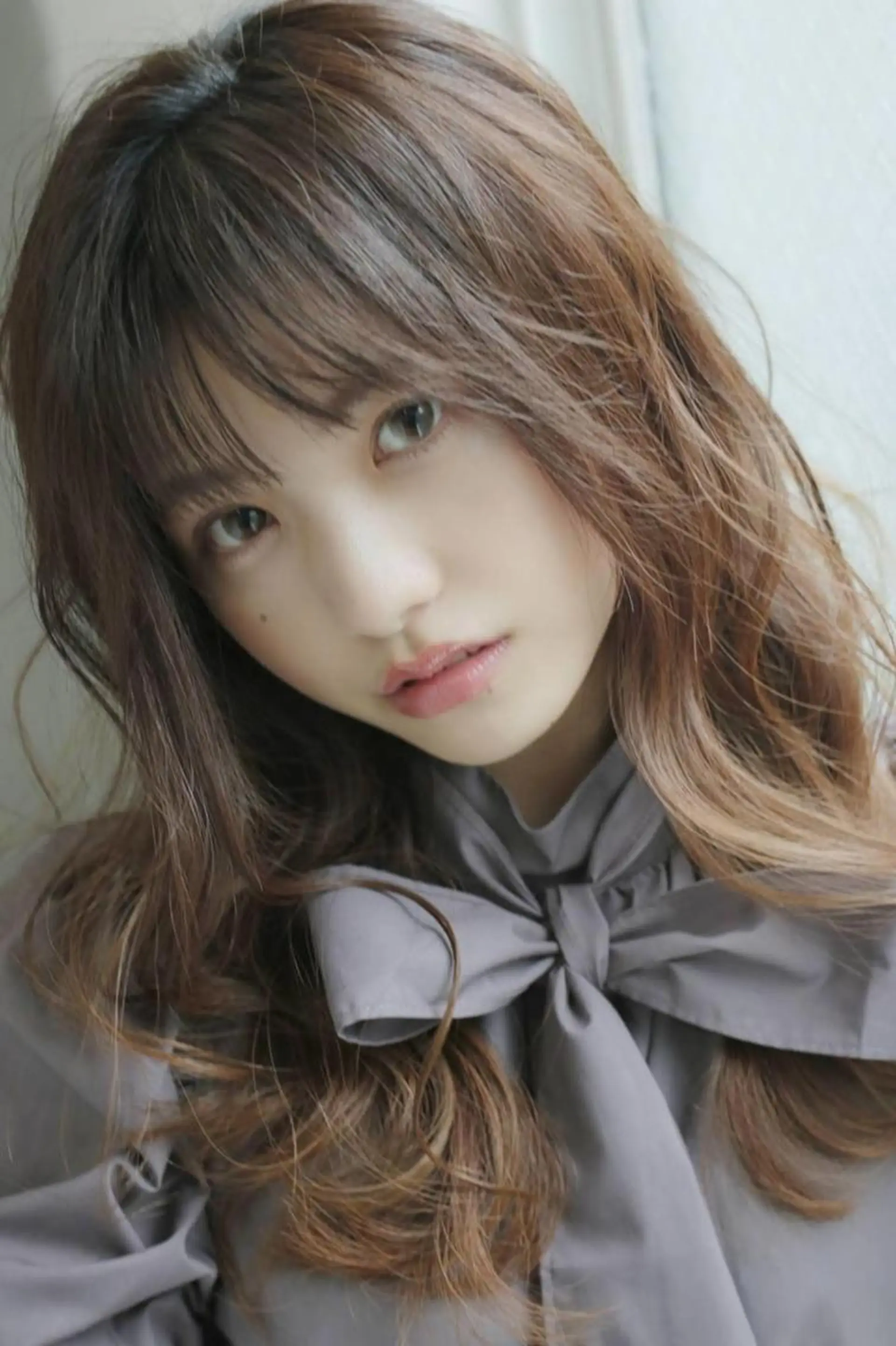 セミロング ヘアカラー トリートメント 岩崎 秀之のヘアスタイル