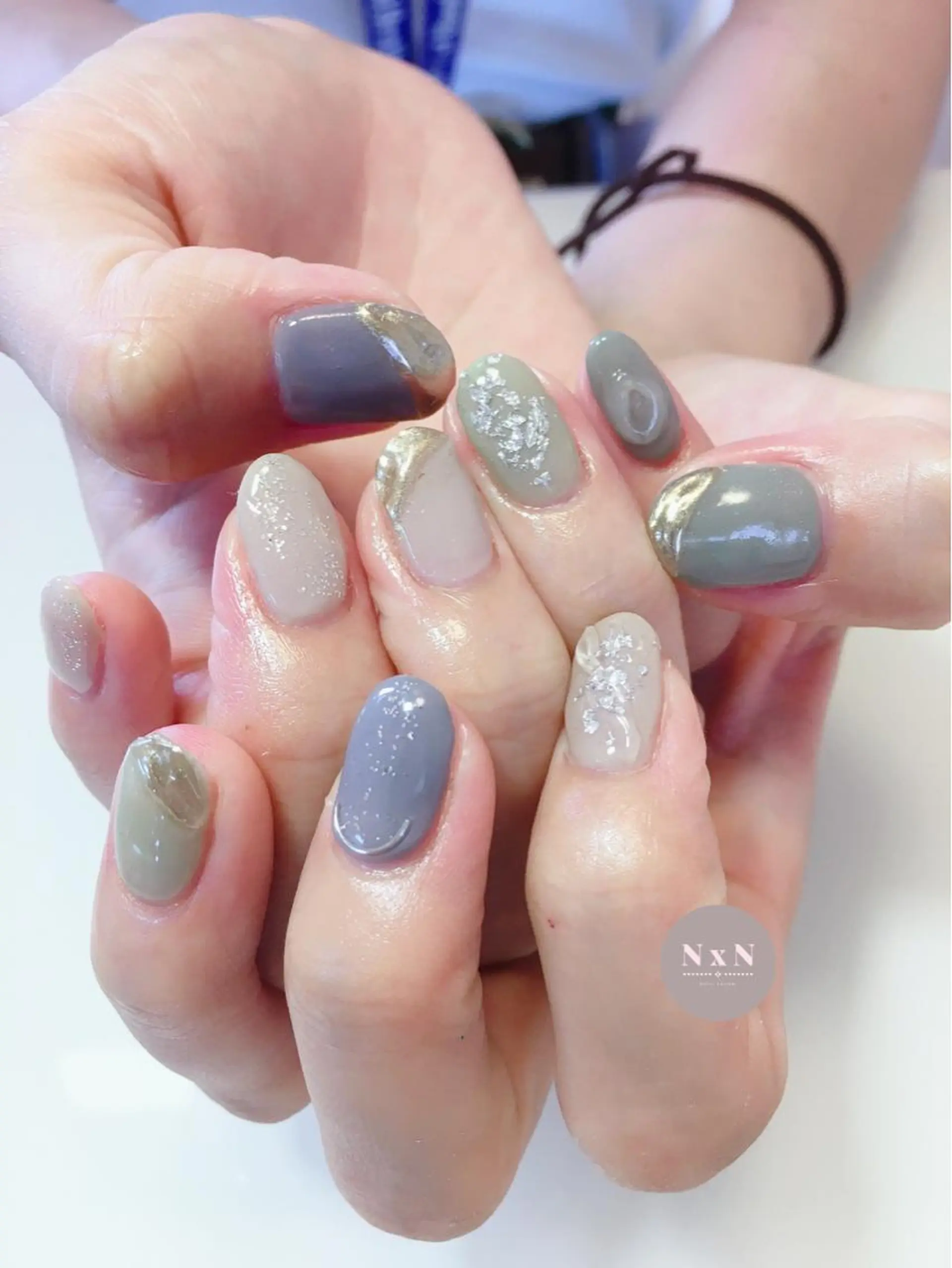 ネイル ジェルネイル ぷっくりネイル nail salon N×Nのネイルデザイン