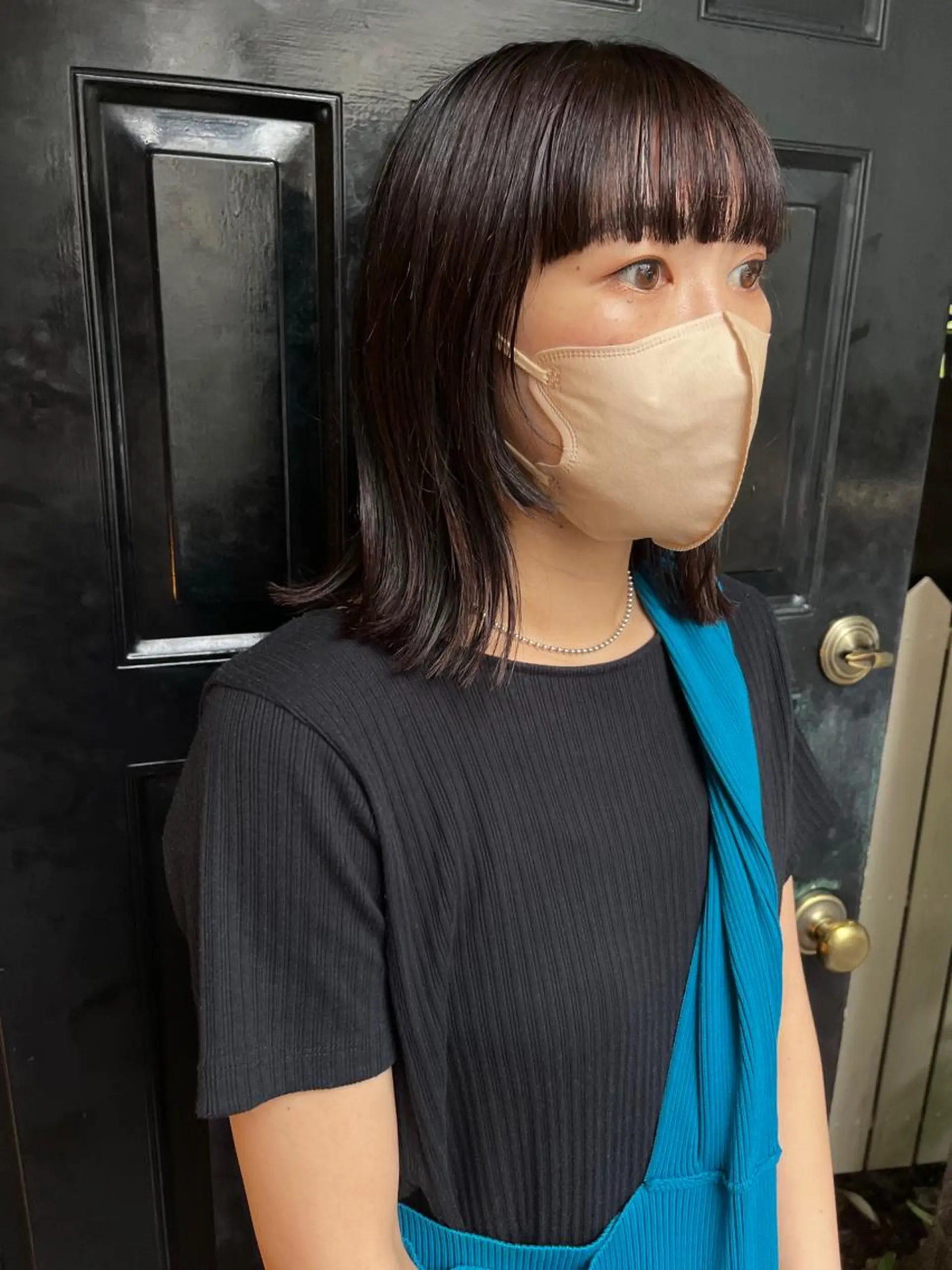 ミディアム カラー カット ヘアカラー NOUN所属・eri kinjoのヘアスタイル