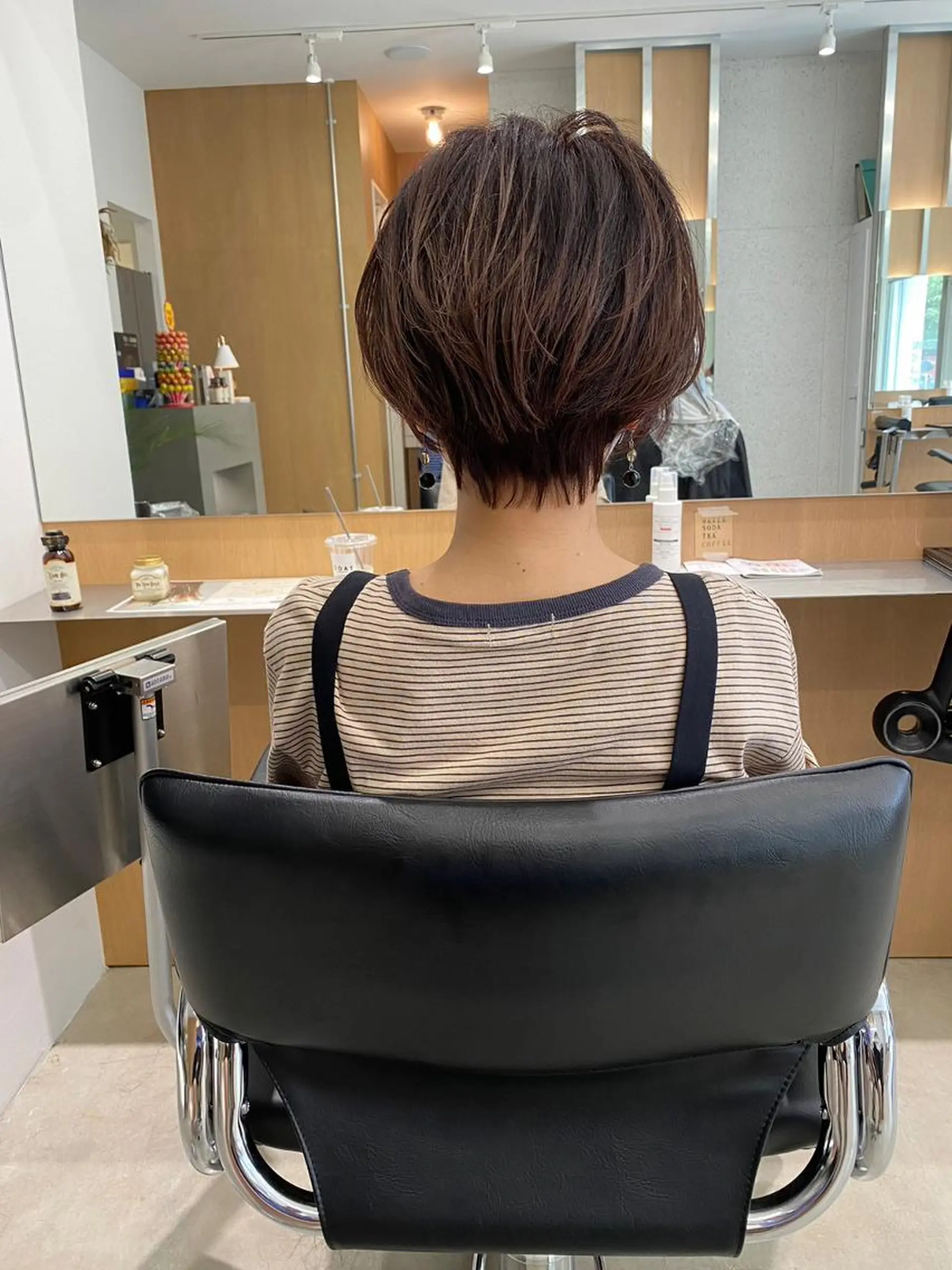 ショート カラー カット ヘアカラー トリートメント ショート/茅ヶ崎 タカハシ タクロウのヘアスタイル