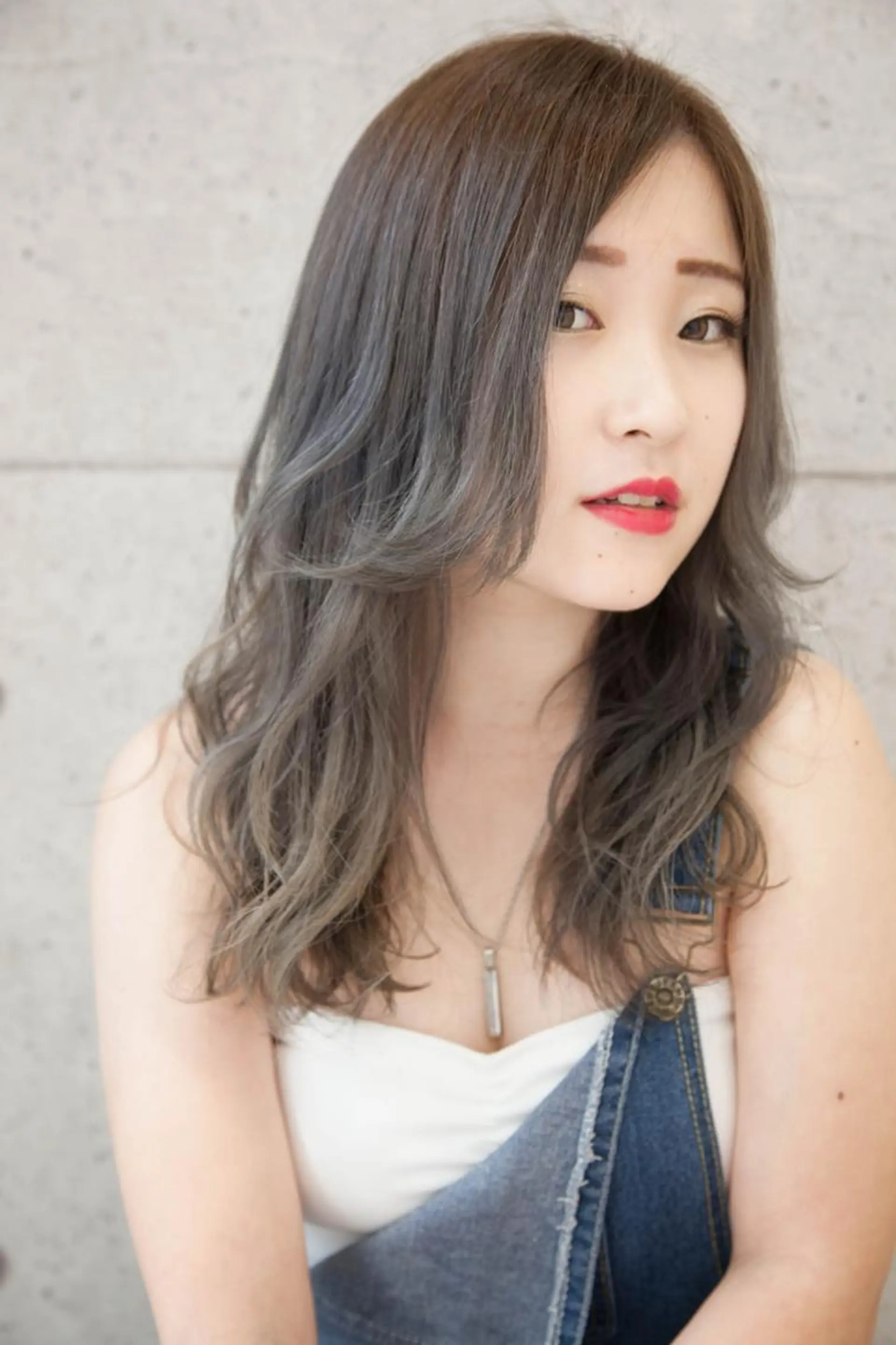 セミロング カラー パーマ ストレートパーマ お得なクーポン掲載▼ 🌷三國祐美🌷のヘアスタイル