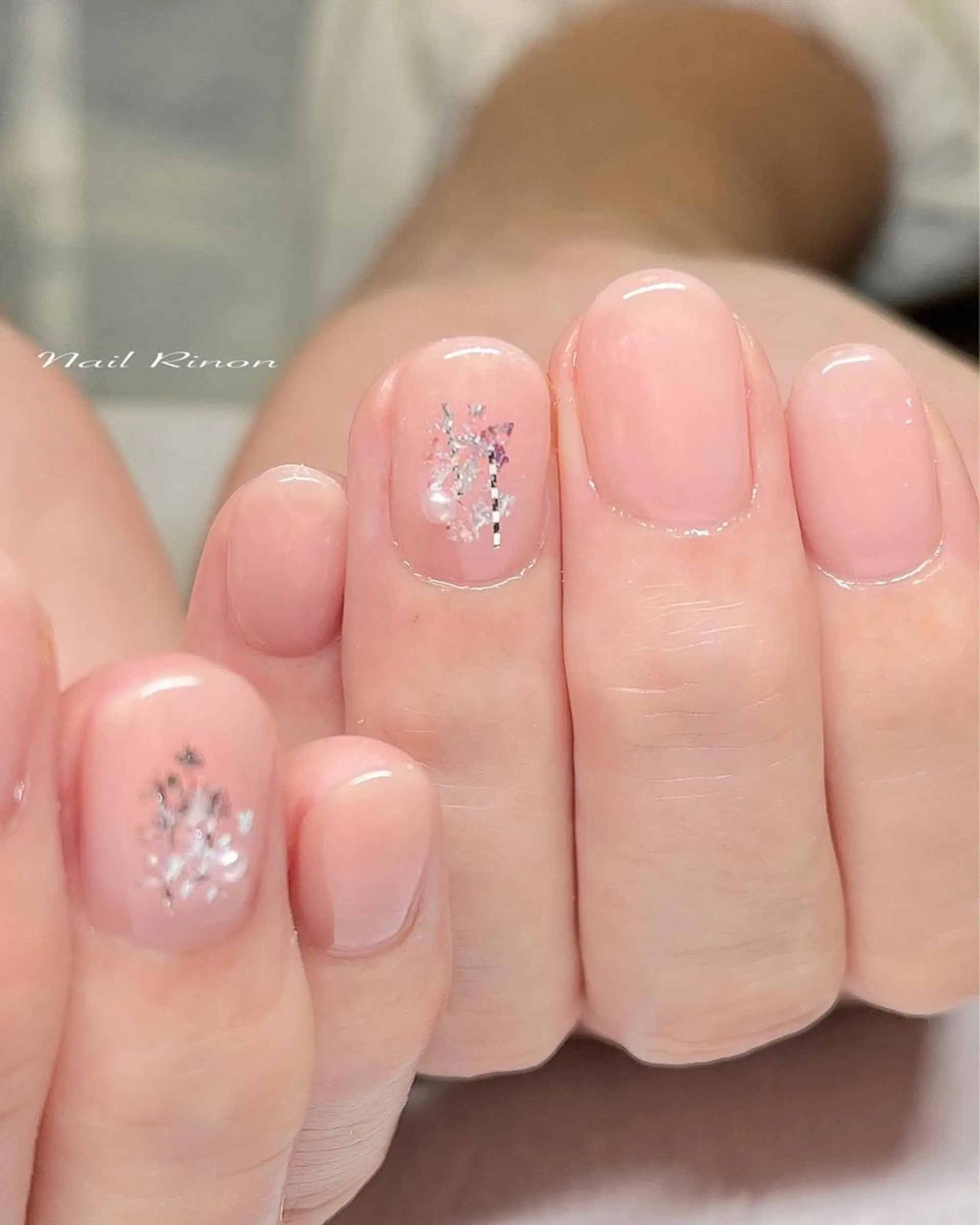 ネイル シンプルネイル ハンドネイル Nail Rinonのネイルデザイン