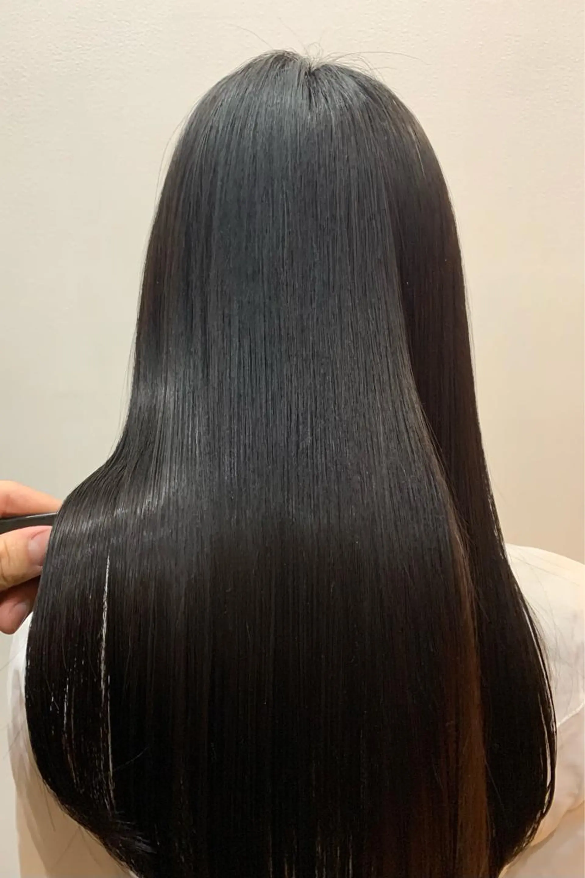 ロング パーマ 髪質改善 縮毛矯正 ストレートパーマ 高山🐬髪質改善 池袋で縮毛矯正のヘアスタイル