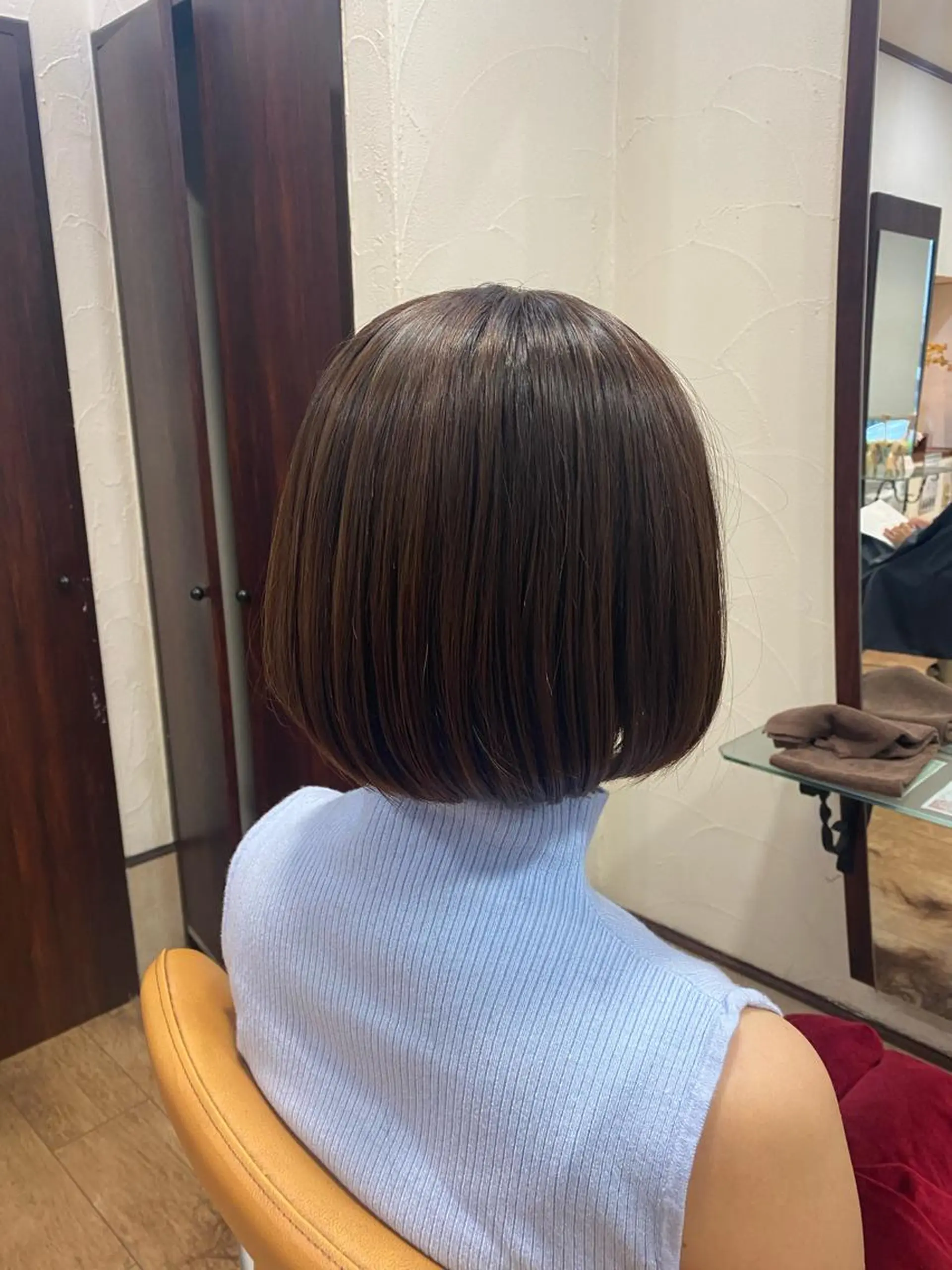 ショート カラー ベージュカラー ブラウンカラー グレージュ SUPREME HAIR 船橋店所属・サプリームヘア 飯田みち瑠のヘアスタイル