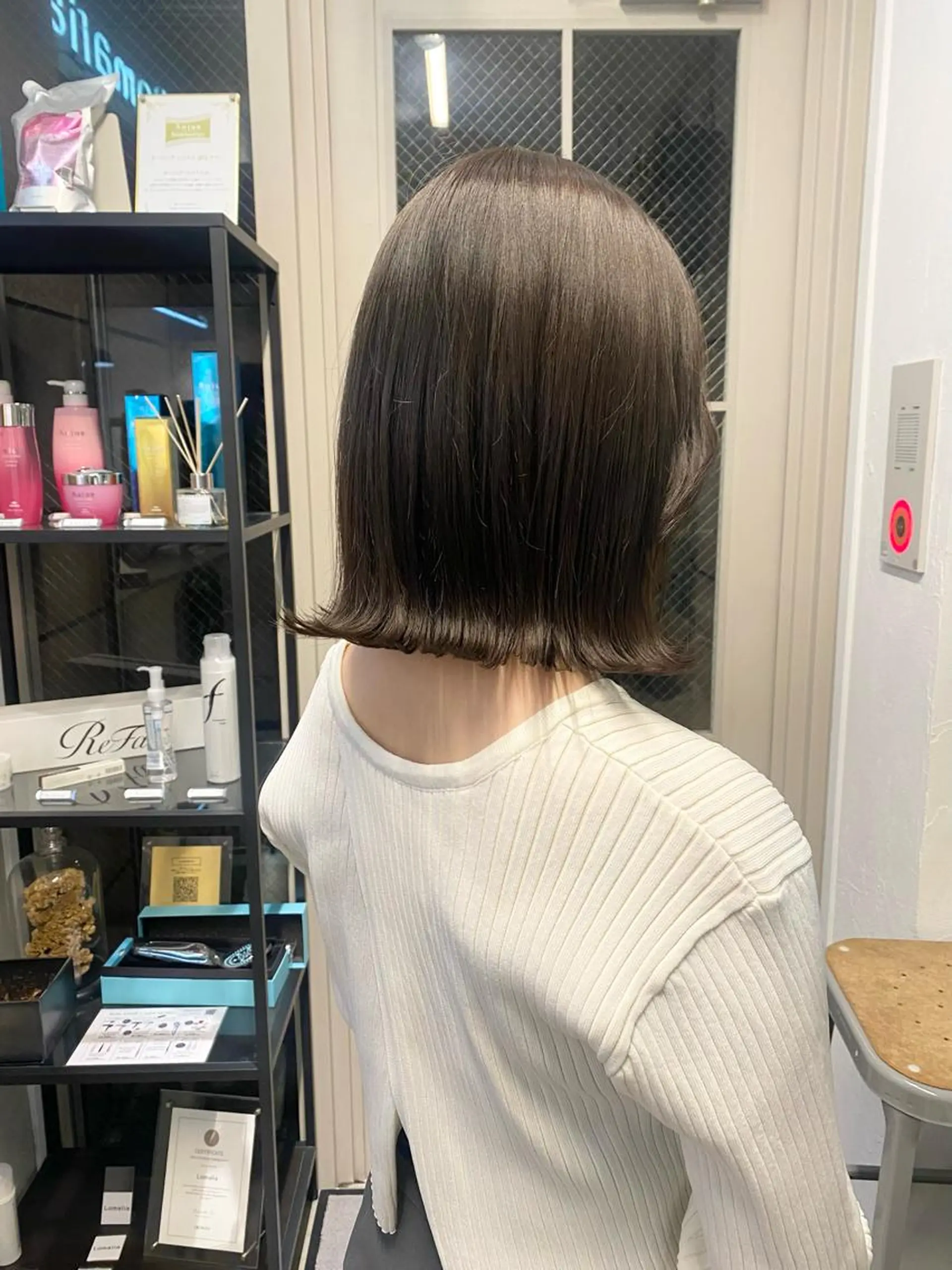 ミディアム ヘアアレンジ ボブ 縮毛矯正/カラー ✨️Mariamuのヘアスタイル