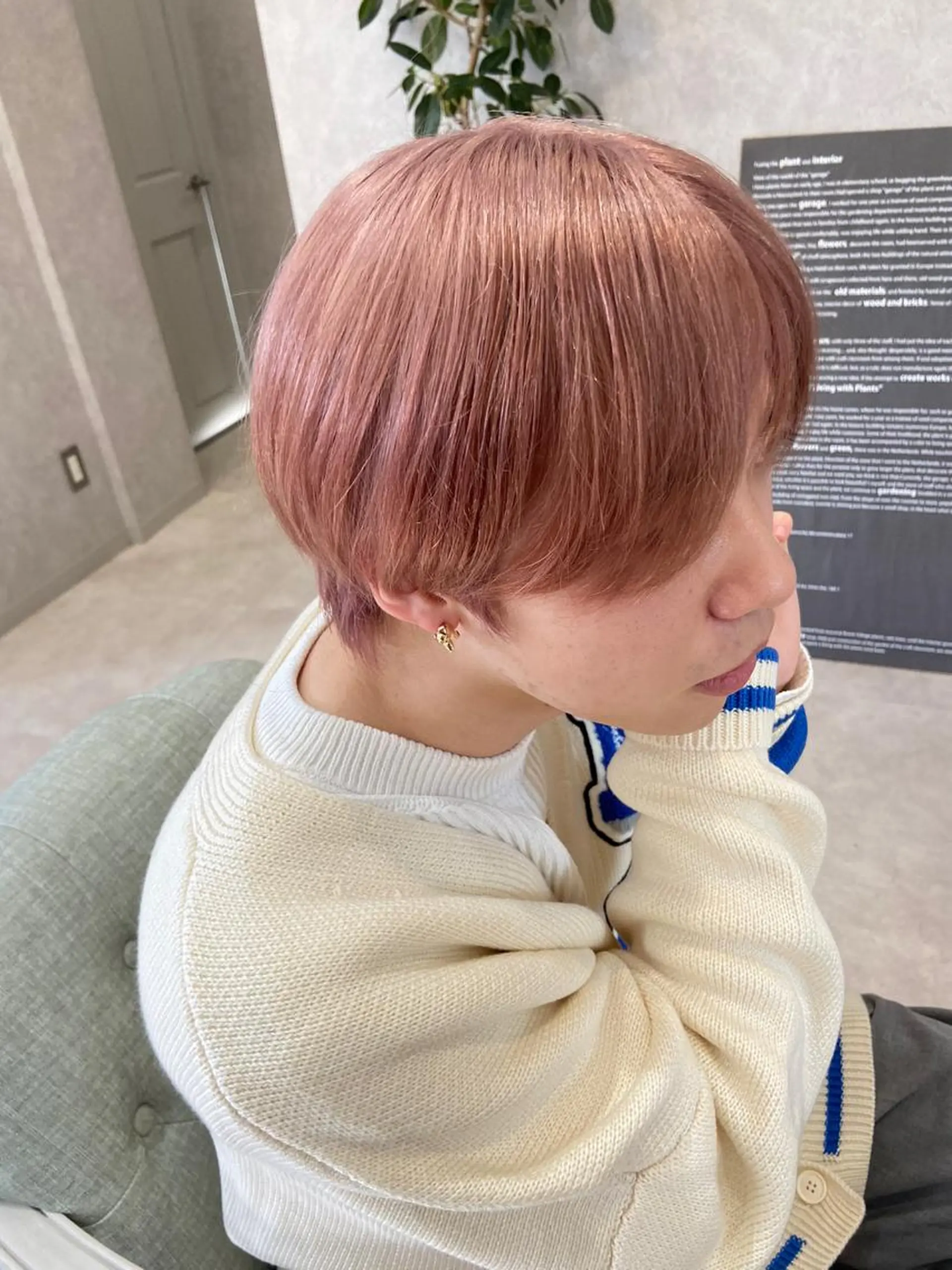 ミディアム カット ヘアカラー TECHRISE刈谷所属・田中 大貴のヘアスタイル