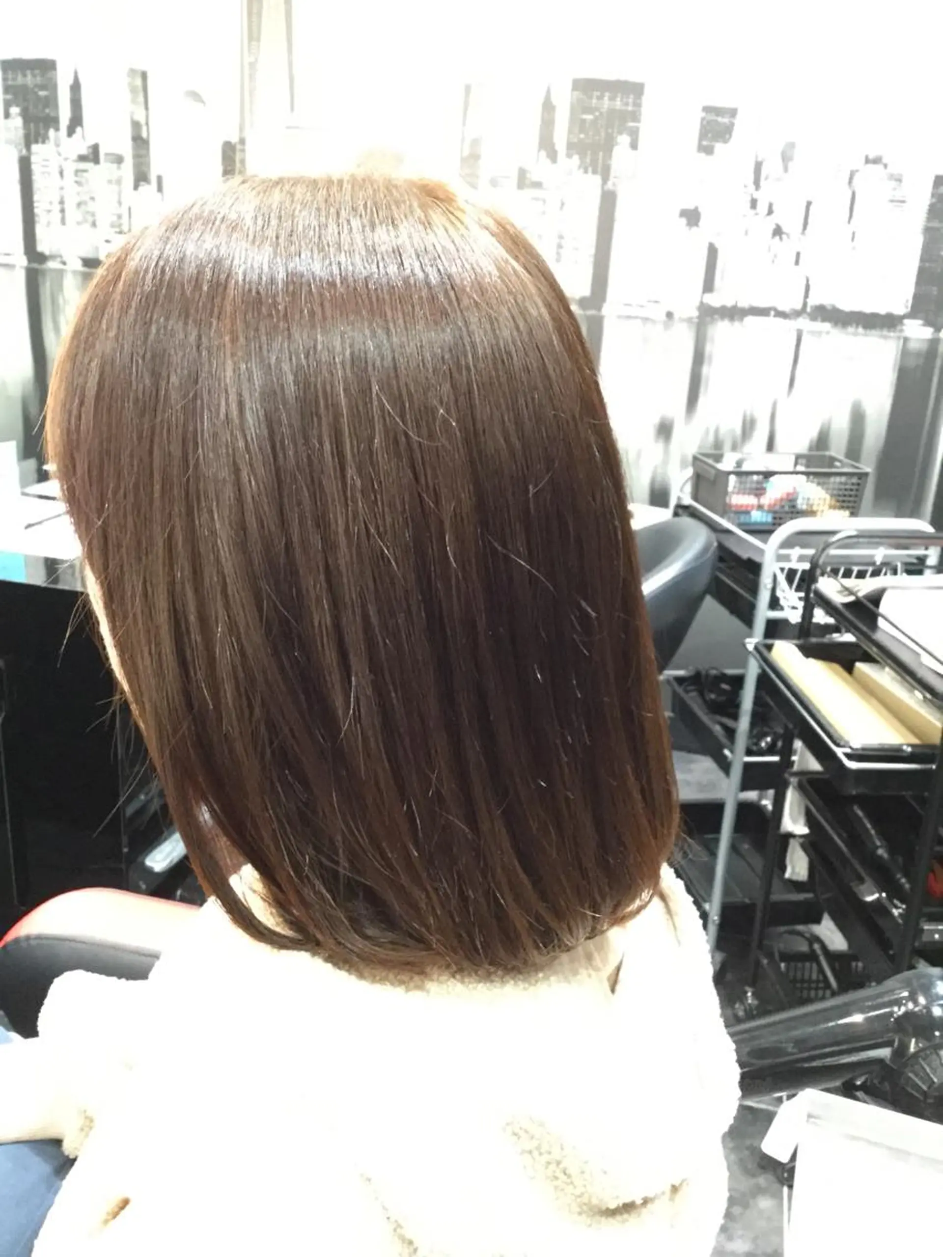 セミロング Annon プライベートサロンのヘアスタイル