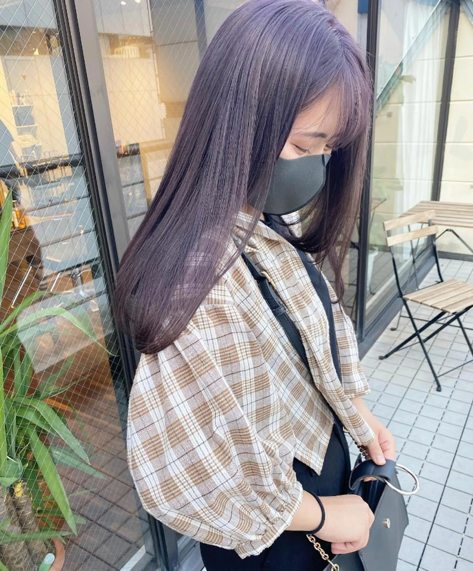 セミロング カラー 🧡色落ちまで2度綺 麗なカラー🧡ヨシキのヘアスタイル
