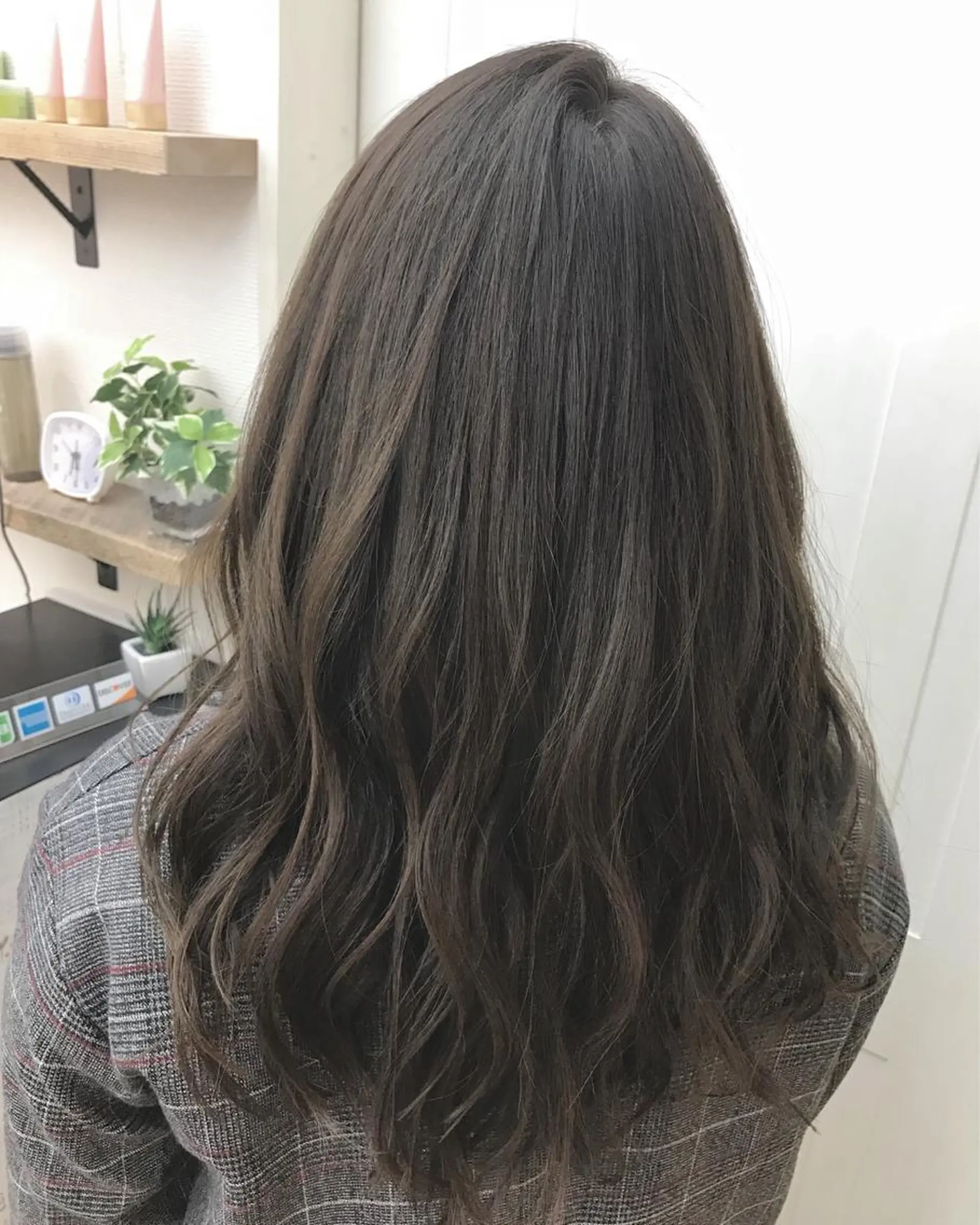 セミロング カット ヘアカラー トリートメント FHATAN所属・永井 貴之のヘアスタイル