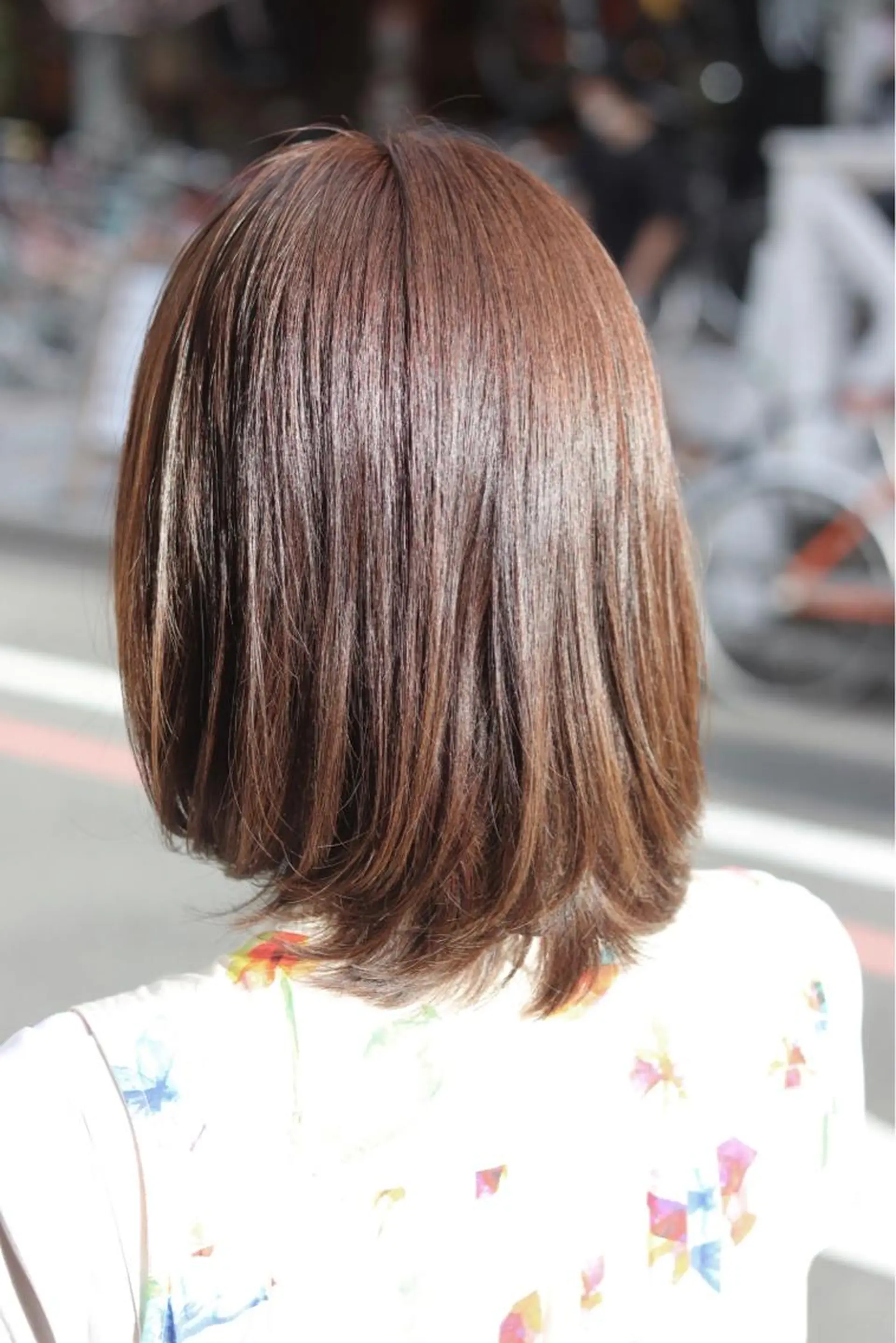 ミディアム カラー ヘアアレンジ Recess hair所属・川内 政人のヘアスタイル