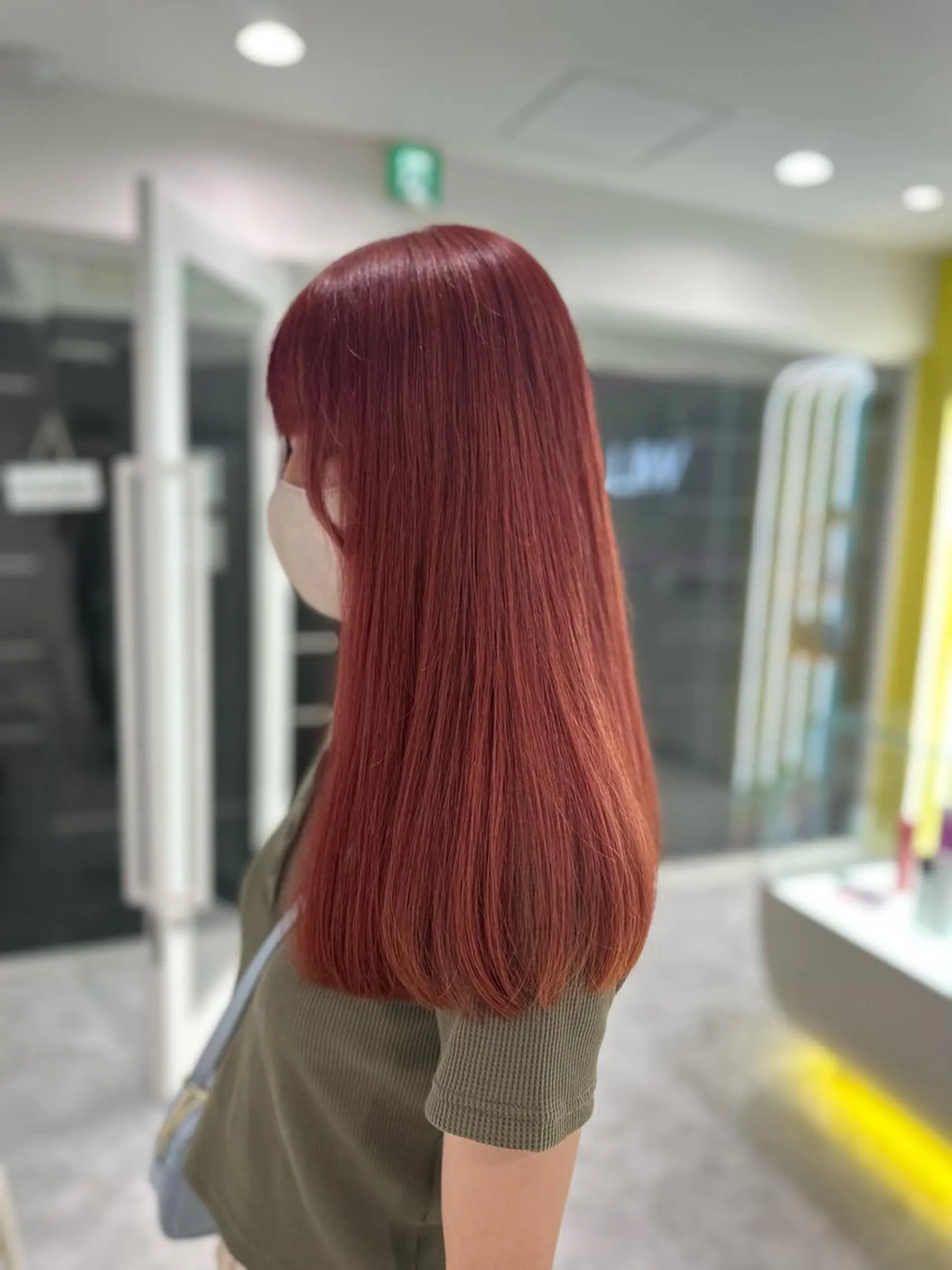 ロング カラー ヘアカラー 韓国レイヤーカット /REIのヘアスタイル