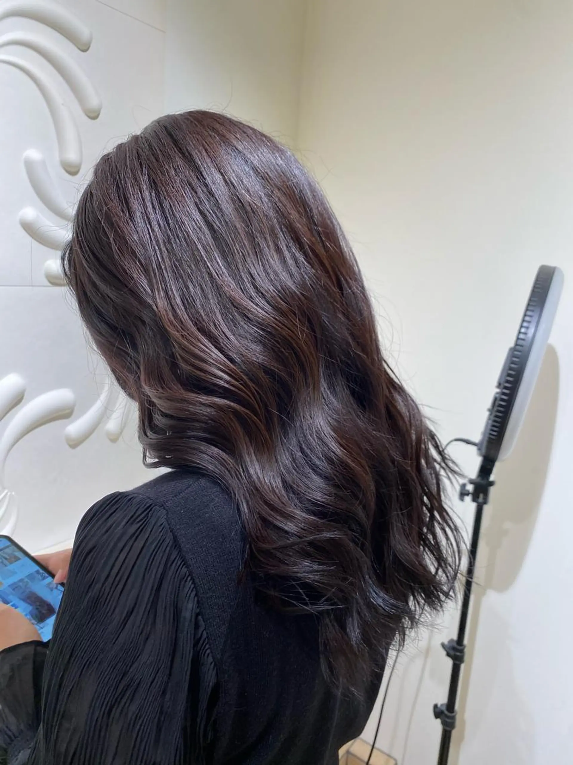 ロング 西岡 あつみ/ 堀江美容室のヘアスタイル