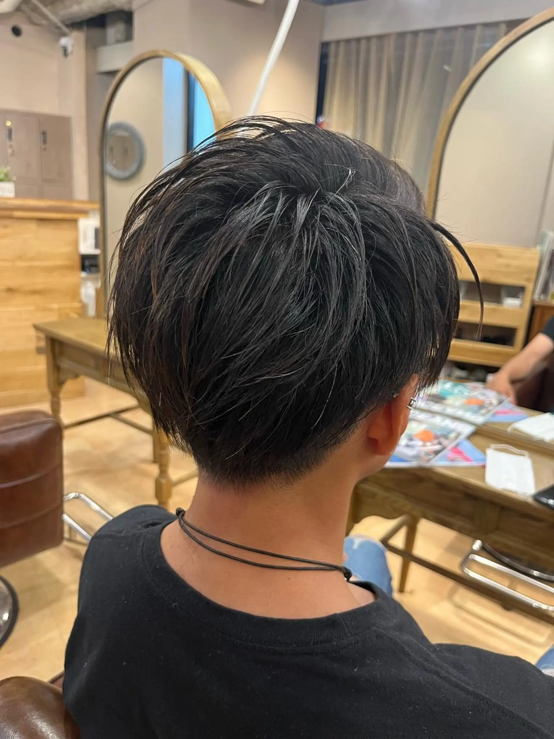 ショート メンズ カット トリートメント S.BLOOM 川崎 翔哉のヘアスタイル