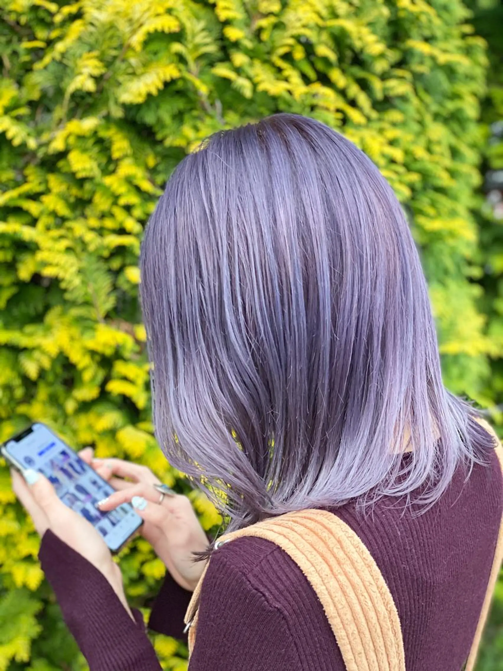 セミロング カラー sii.所属・sii. 川嶋のヘアスタイル