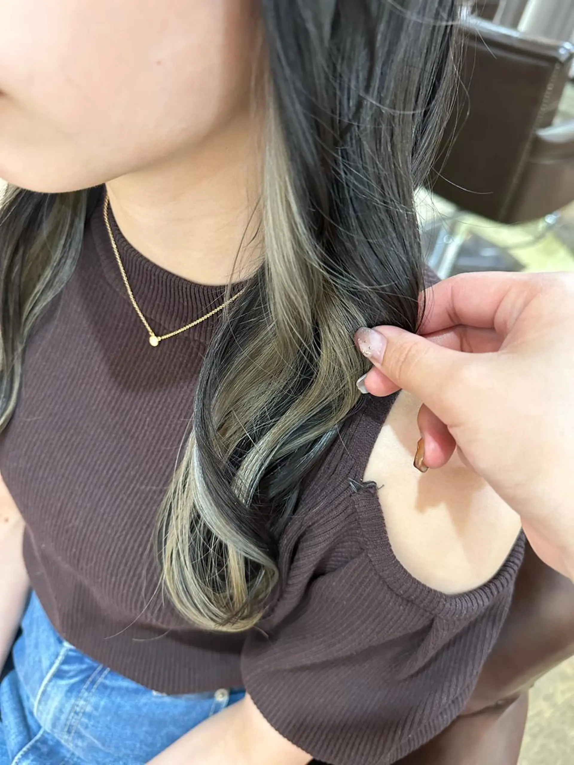 セミロング 🎀FERIA梅田 出村谷　沙保🎀のヘアスタイル