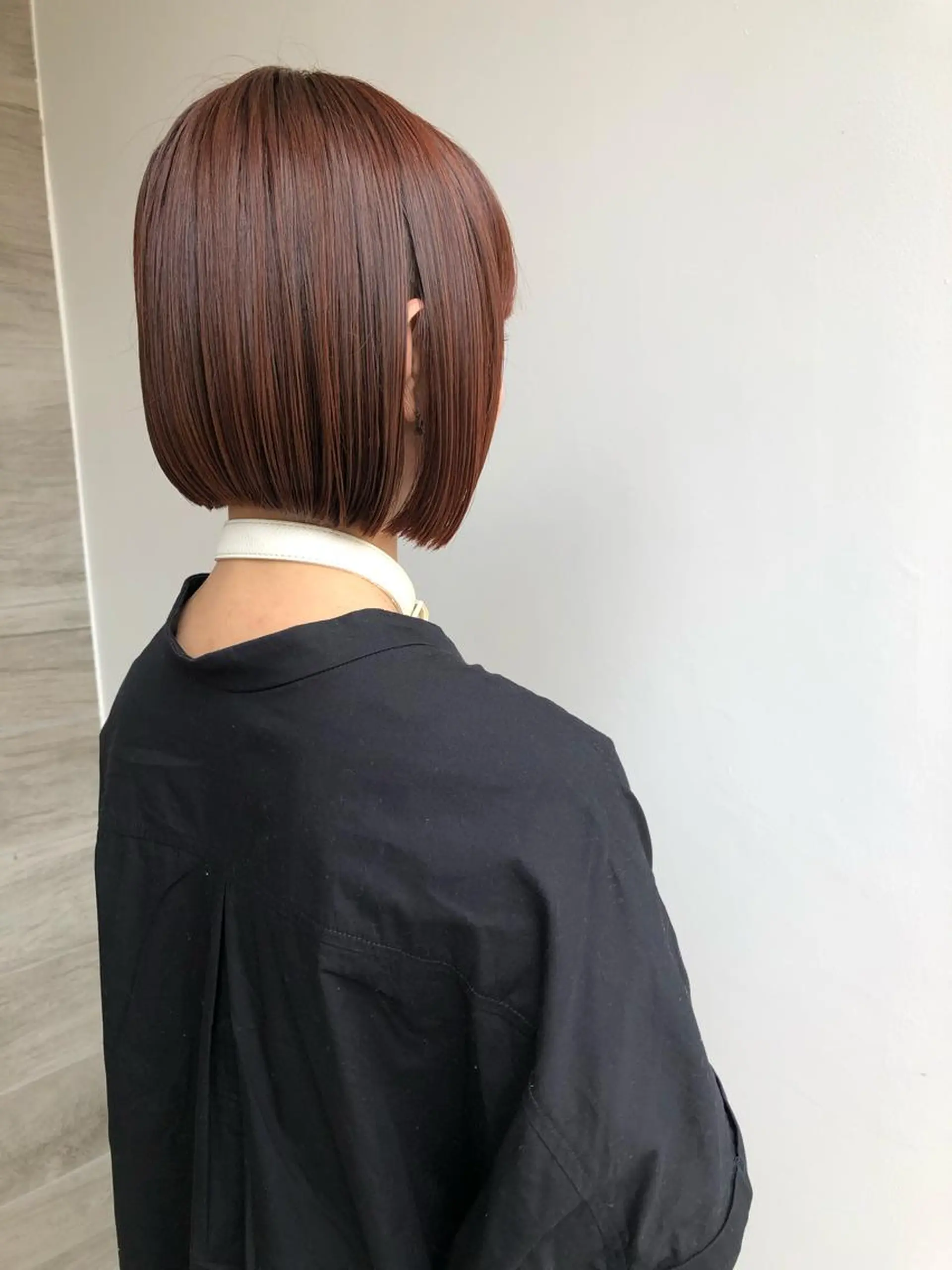 ミディアム カラー THE DAY所属・AKI HASHIMOTOのヘアスタイル