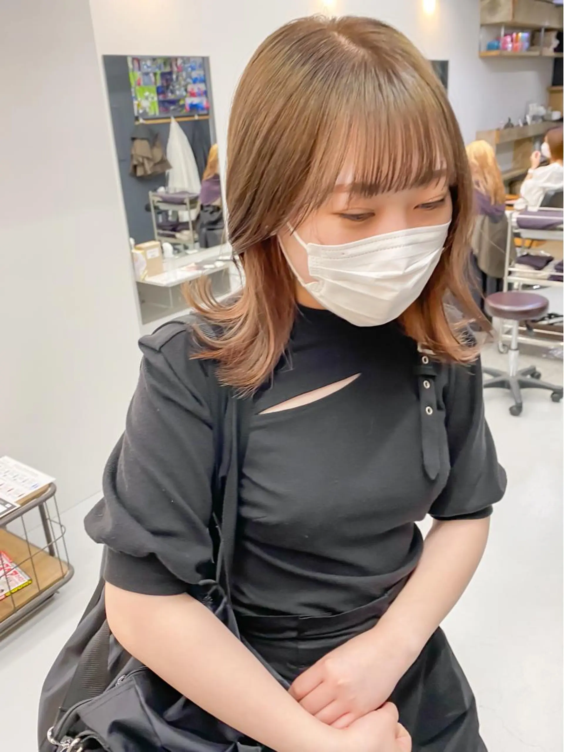 ミディアム カラー 栄・伏見 JOULE'Sのヘアスタイル