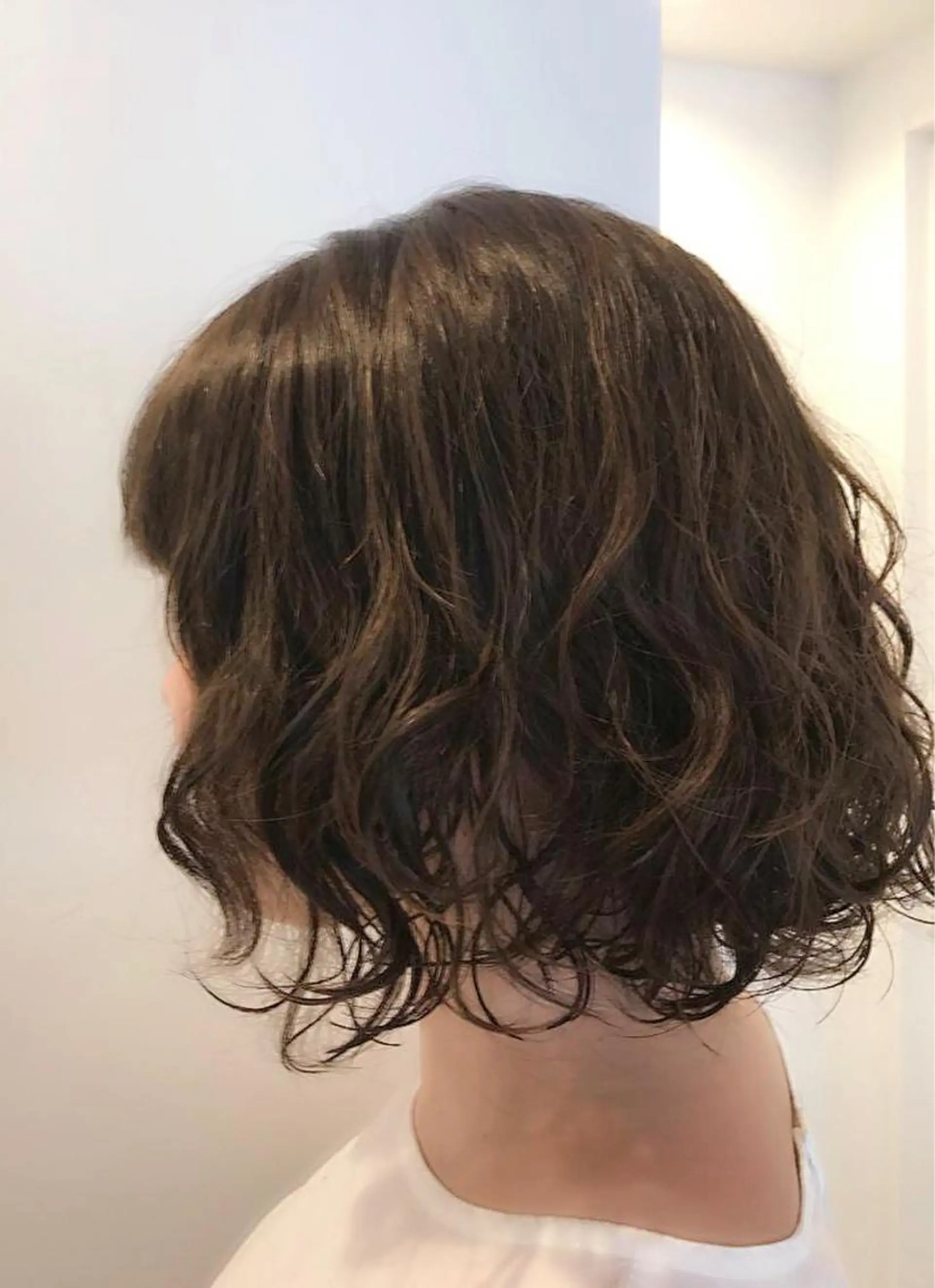 ショート パーマ カット パーマ トリートメント Ash川越店／ 松本　亮二のヘアスタイル