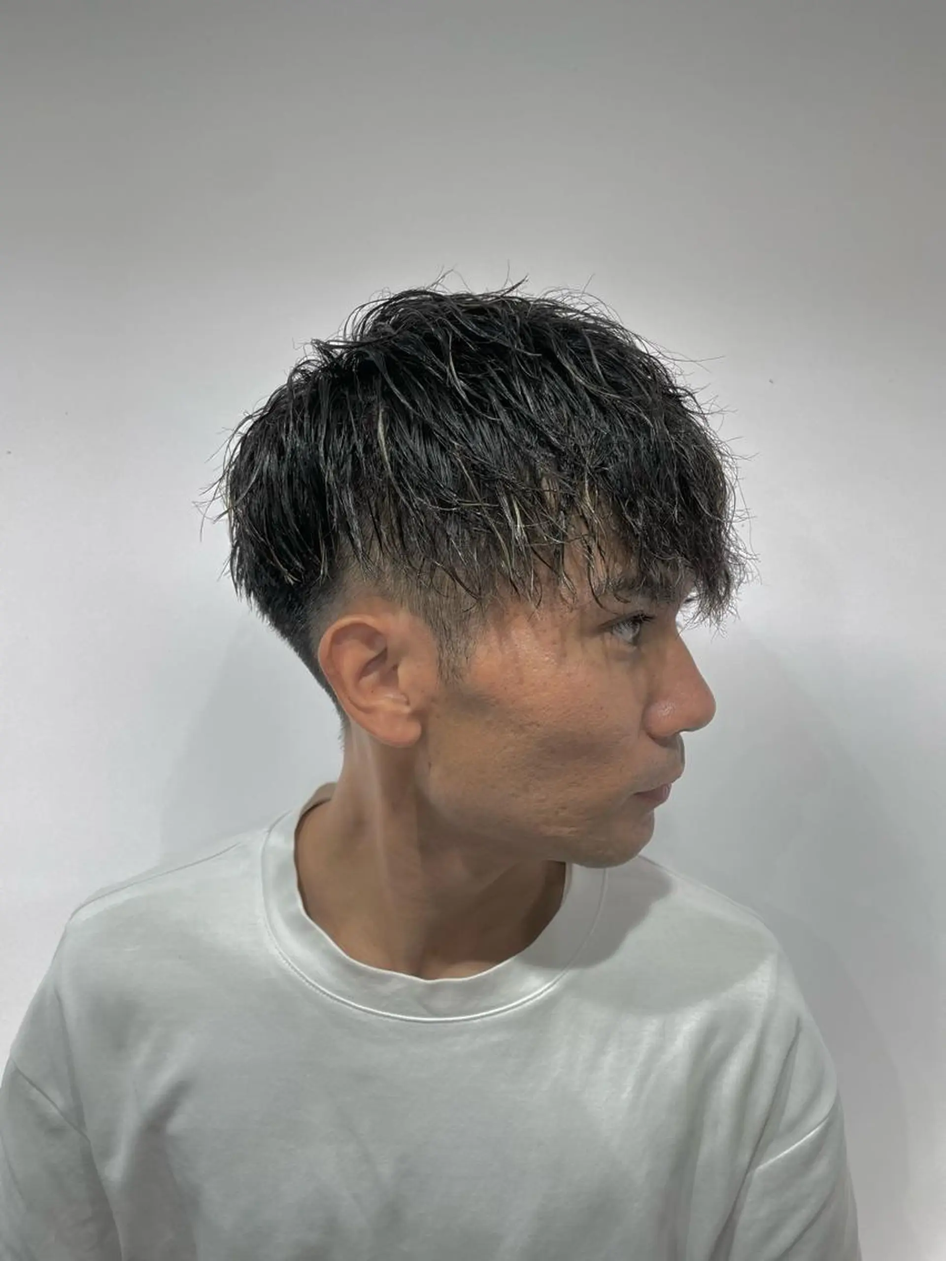 ショート メンズ マッシュ ショートヘア カット 💈メンズパーマ💈 ナカザワ　　リョウのヘアスタイル