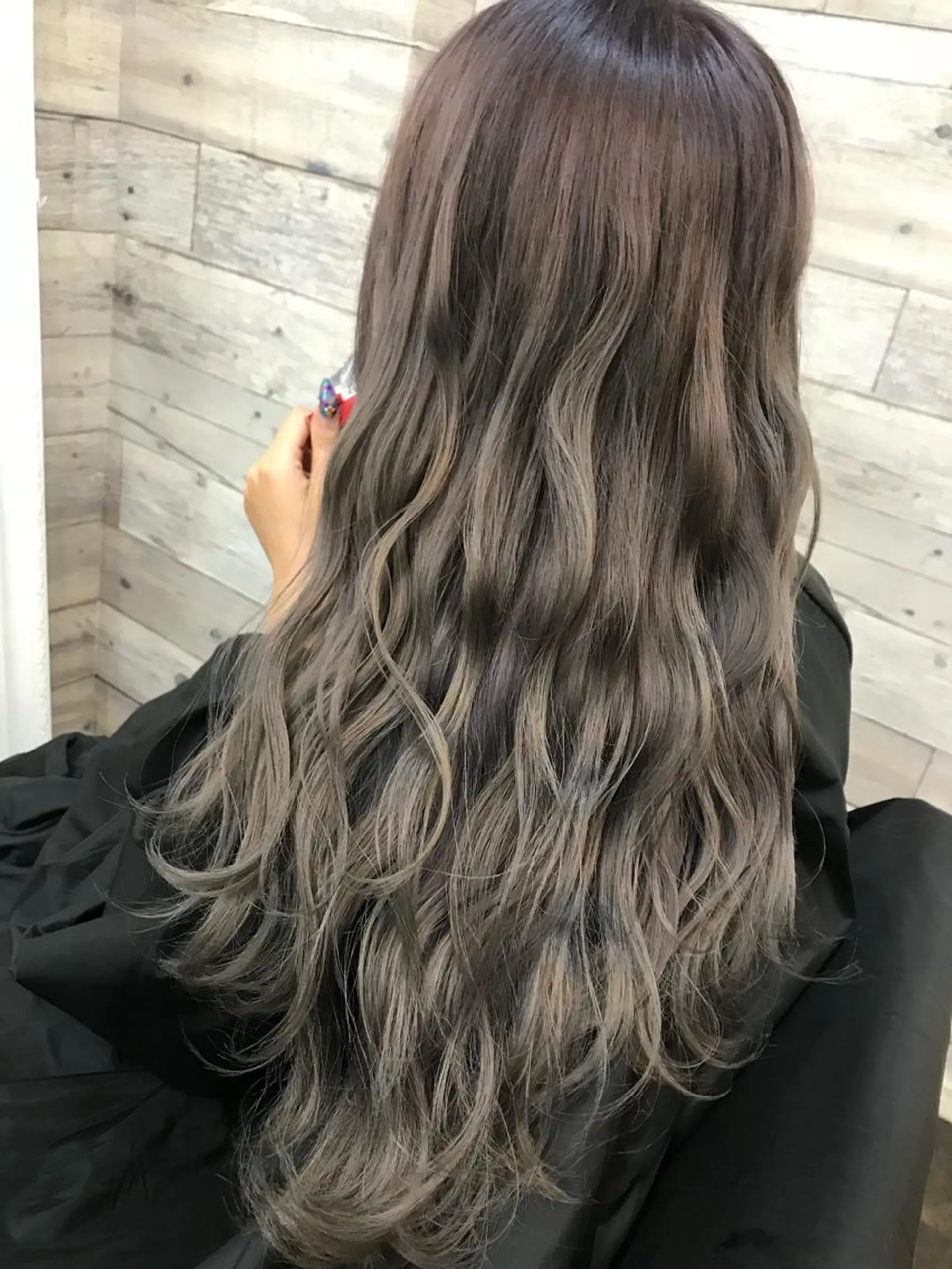 ロング カラー ヘアアレンジ 髪質改善/縮毛/新宿 🫧SUZUKA🫧のヘアスタイル