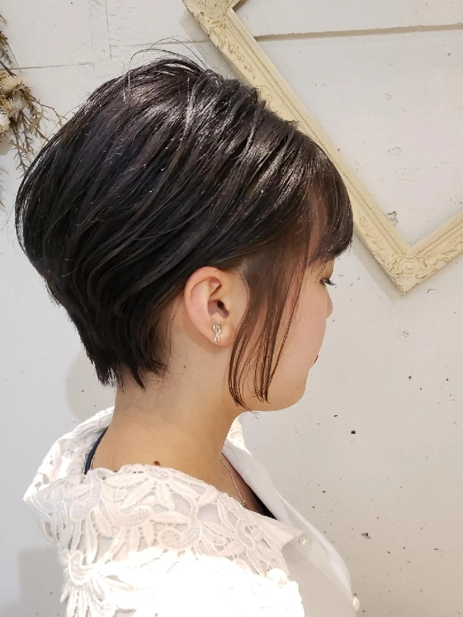 ショート ショートボブ ボブ くびれヘア ショートヘア カット 尾野 恭平のヘアスタイル