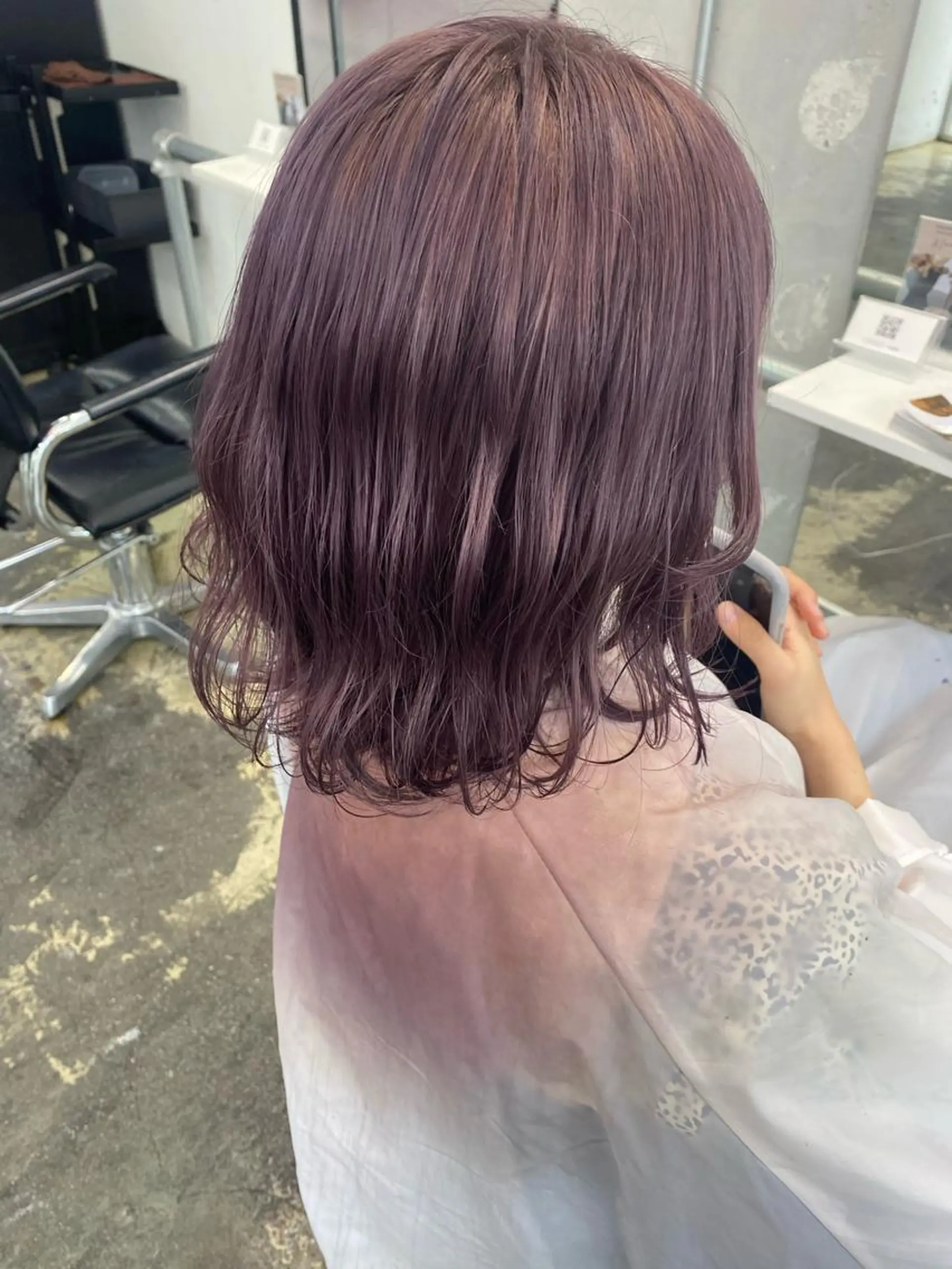 ミディアム カラー 💗💗韓国レイヤー yu-ki💗💗のヘアスタイル