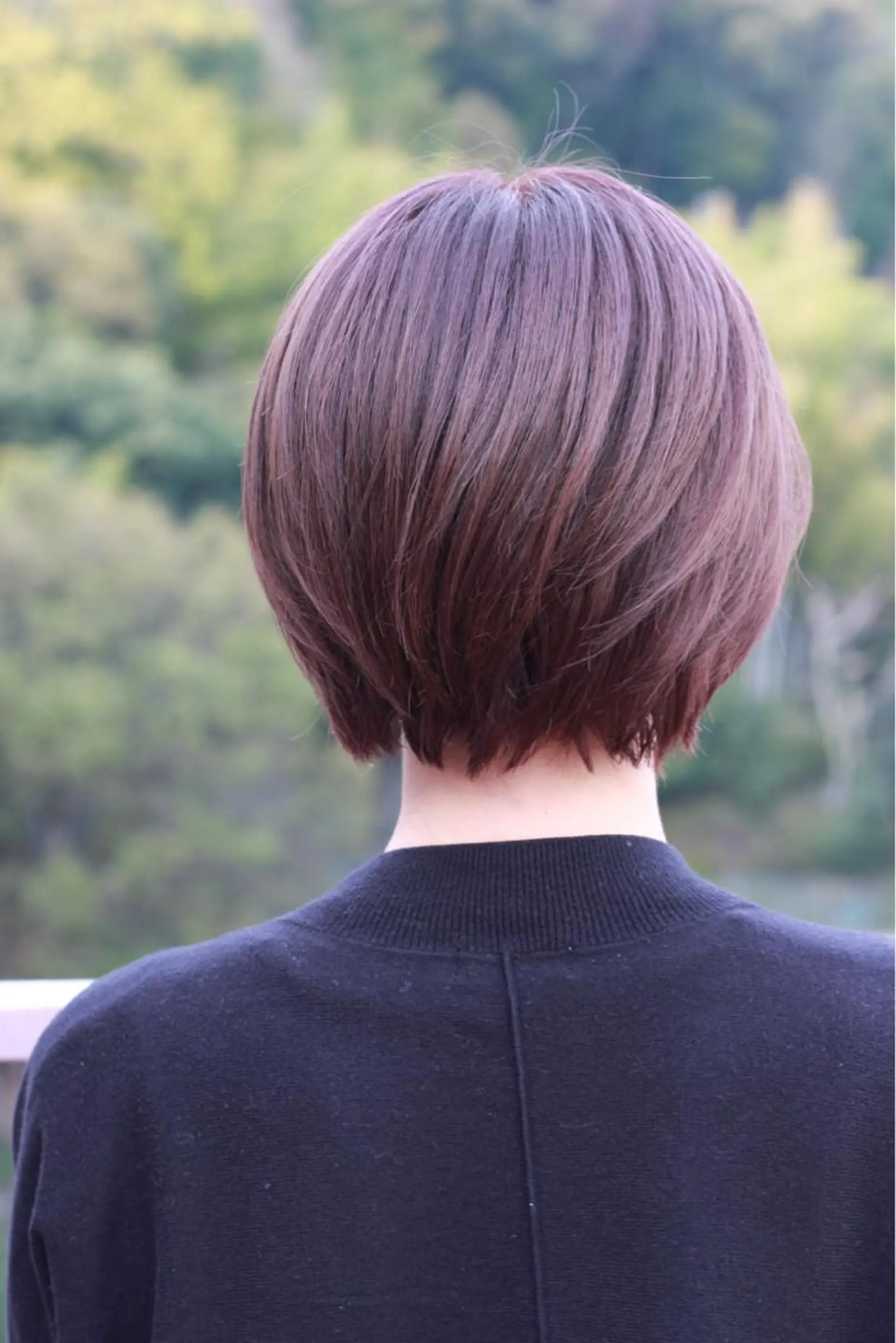 ショート カラー アッシュ ピンクカラー ピンクアッシュ カット Viage （ビアージュ）のヘアスタイル