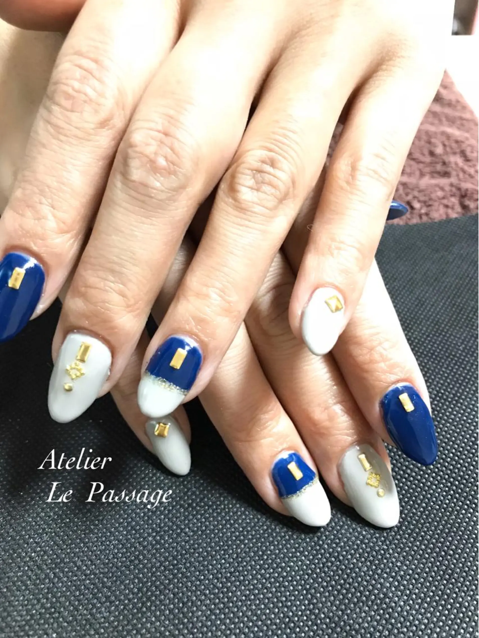 ネイル 冬ネイル Atelier Le Passage所属・h nakatsukaのネイルデザイン