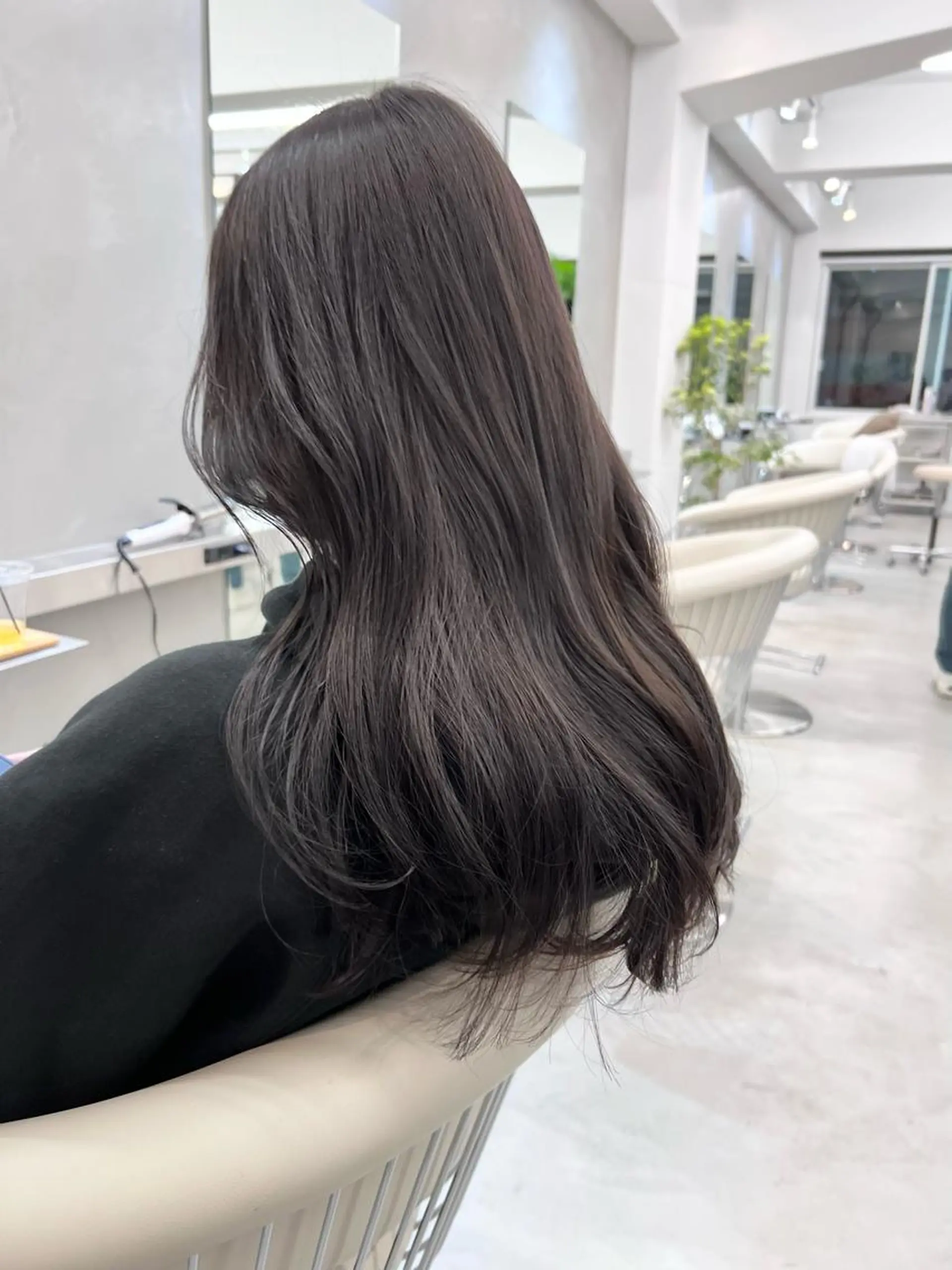 セミロング カラー カット ヘアカラー 樫原裕二 /柔らかいカラーのヘアスタイル