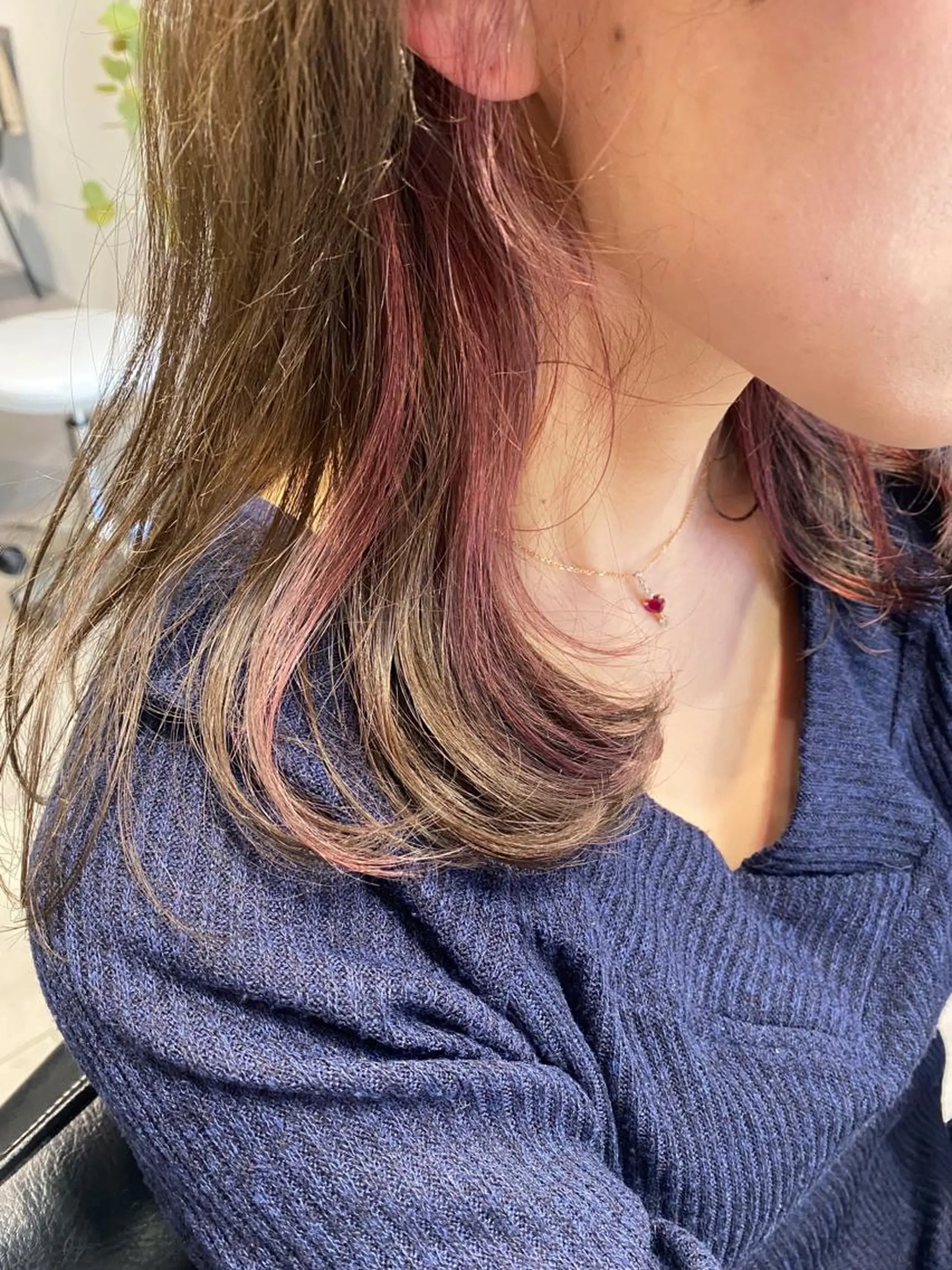 ミディアム カラー 🕶️佐藤 海李🐏のヘアスタイル