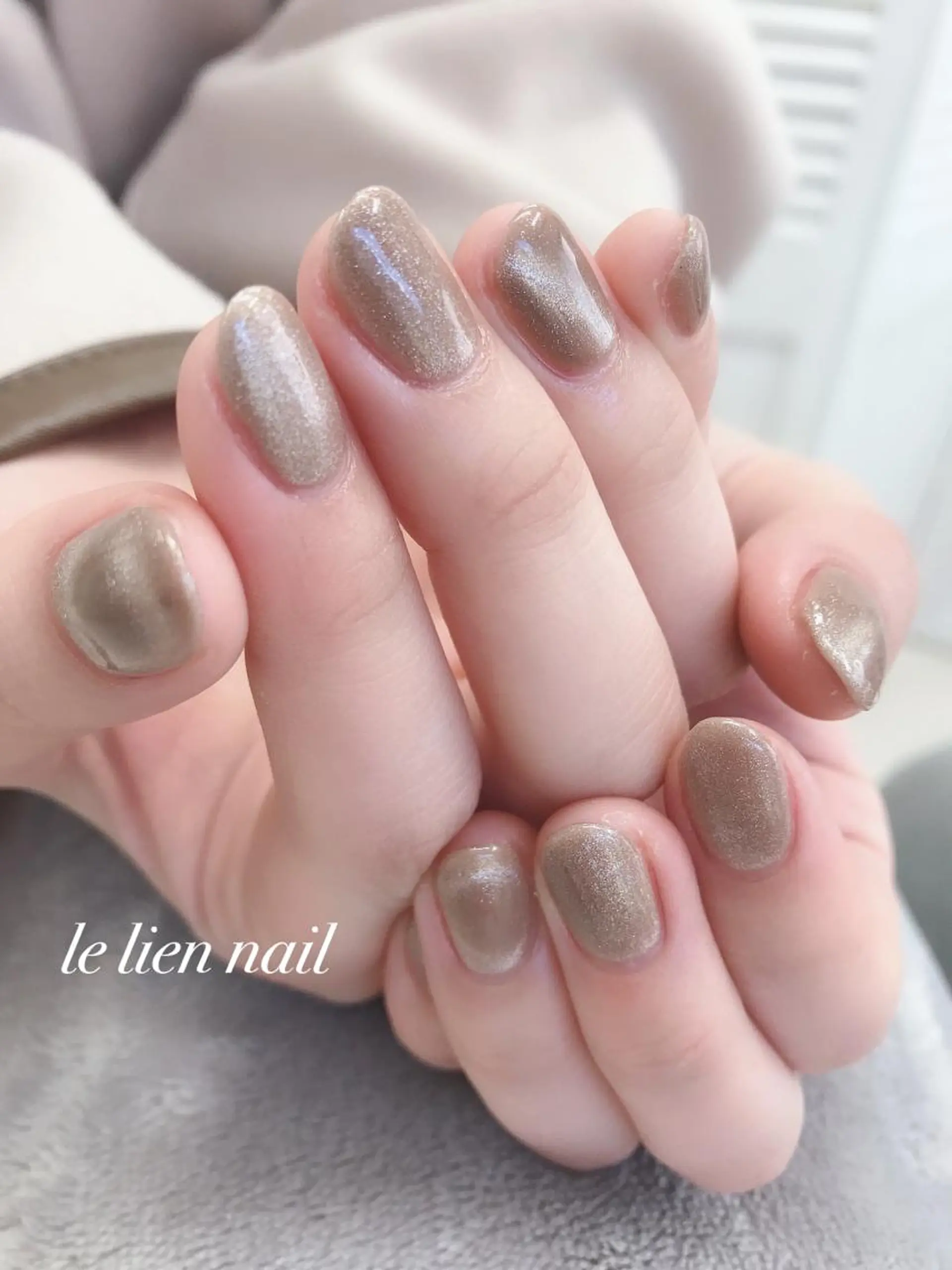 ショート le lien nailのネイルデザイン