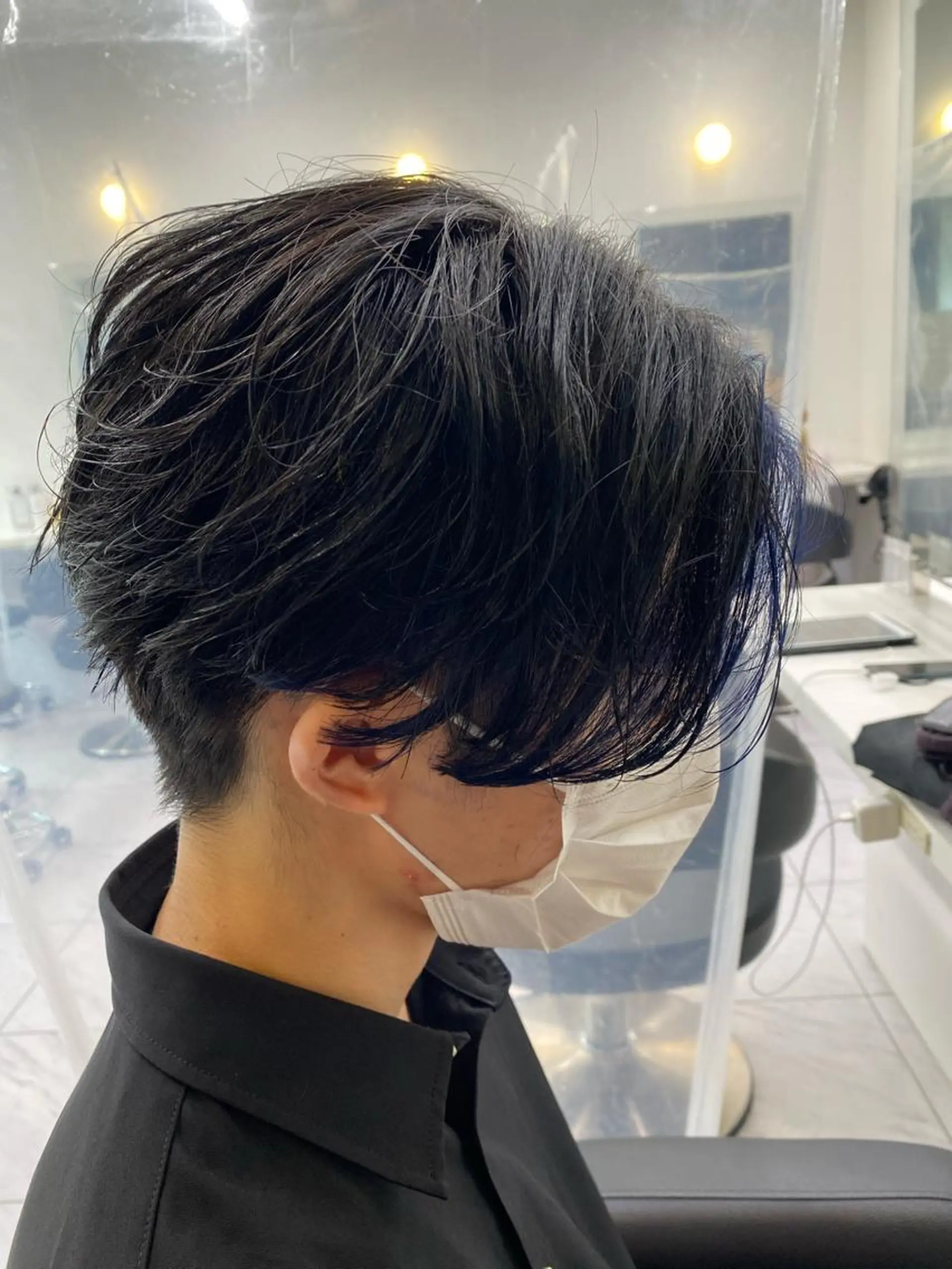 ミディアム カラー ヘアアレンジ メンズ メンズ特化 水口湧太のヘアスタイル