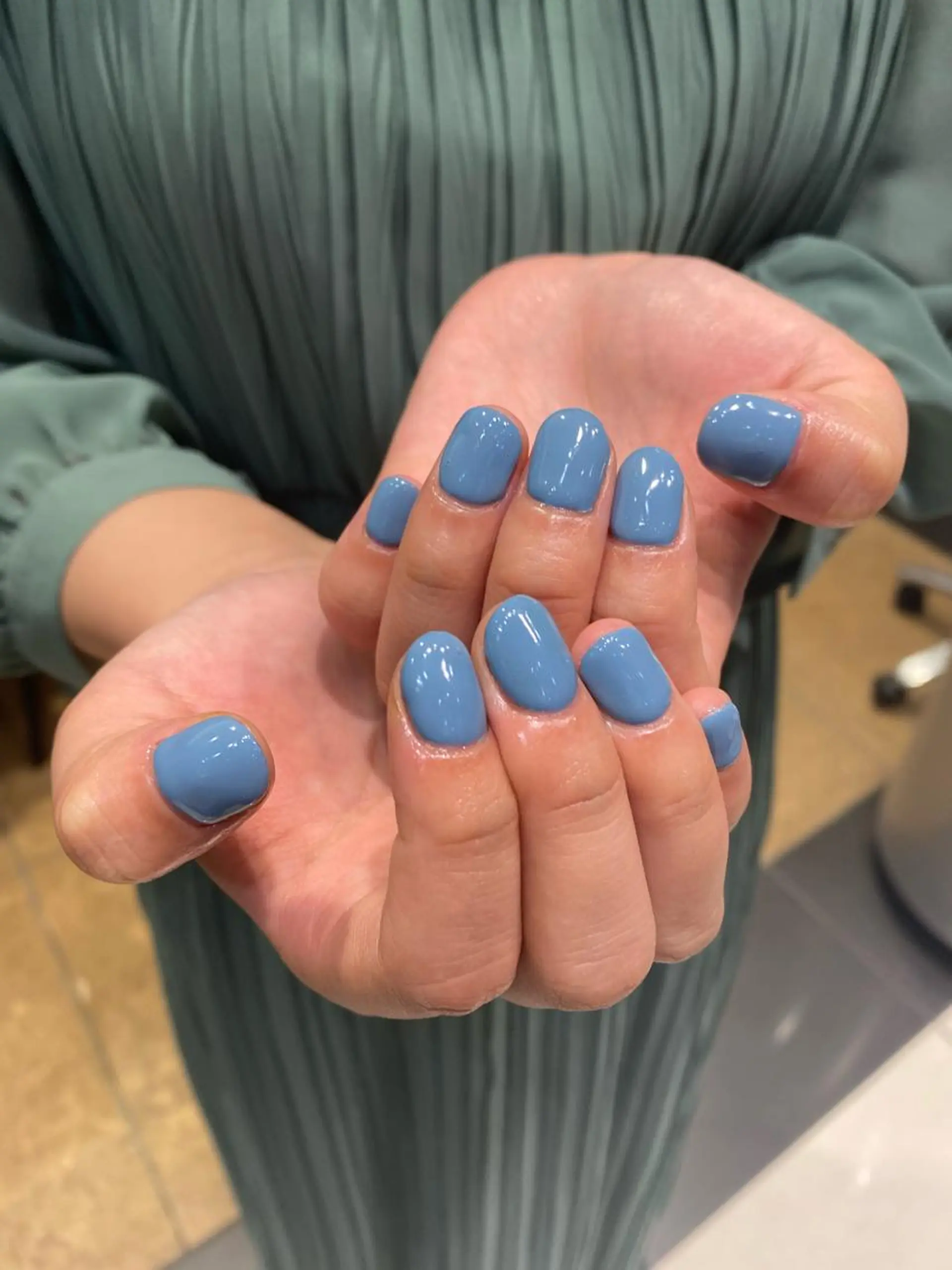 ネイル ブルー 個性派/中韓ネイル SAKURAのネイルデザイン