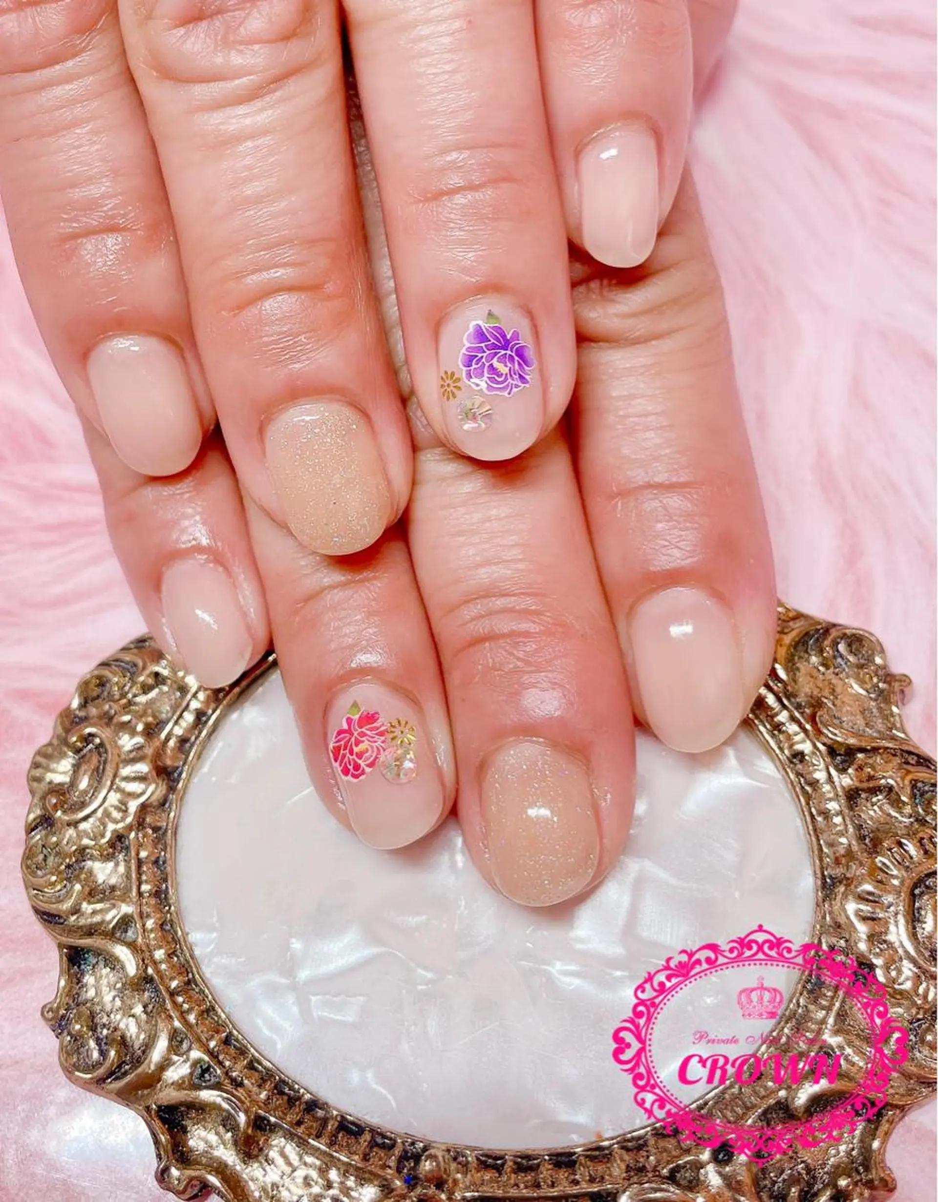 ネイル CROWN プライベートサロンのネイルデザイン
