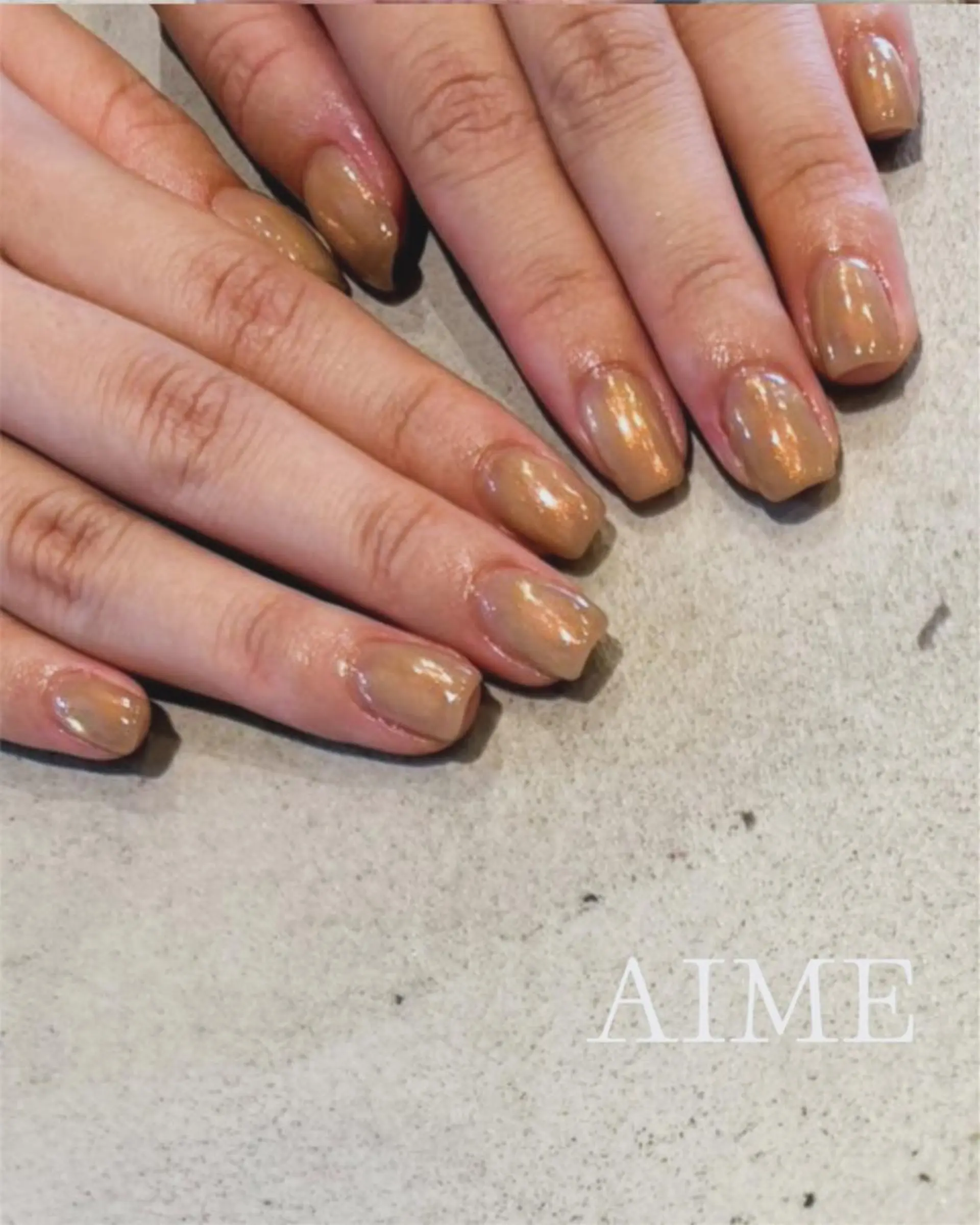 ネイル アートネイル ハンドネイル AIME （momo）のネイルデザイン