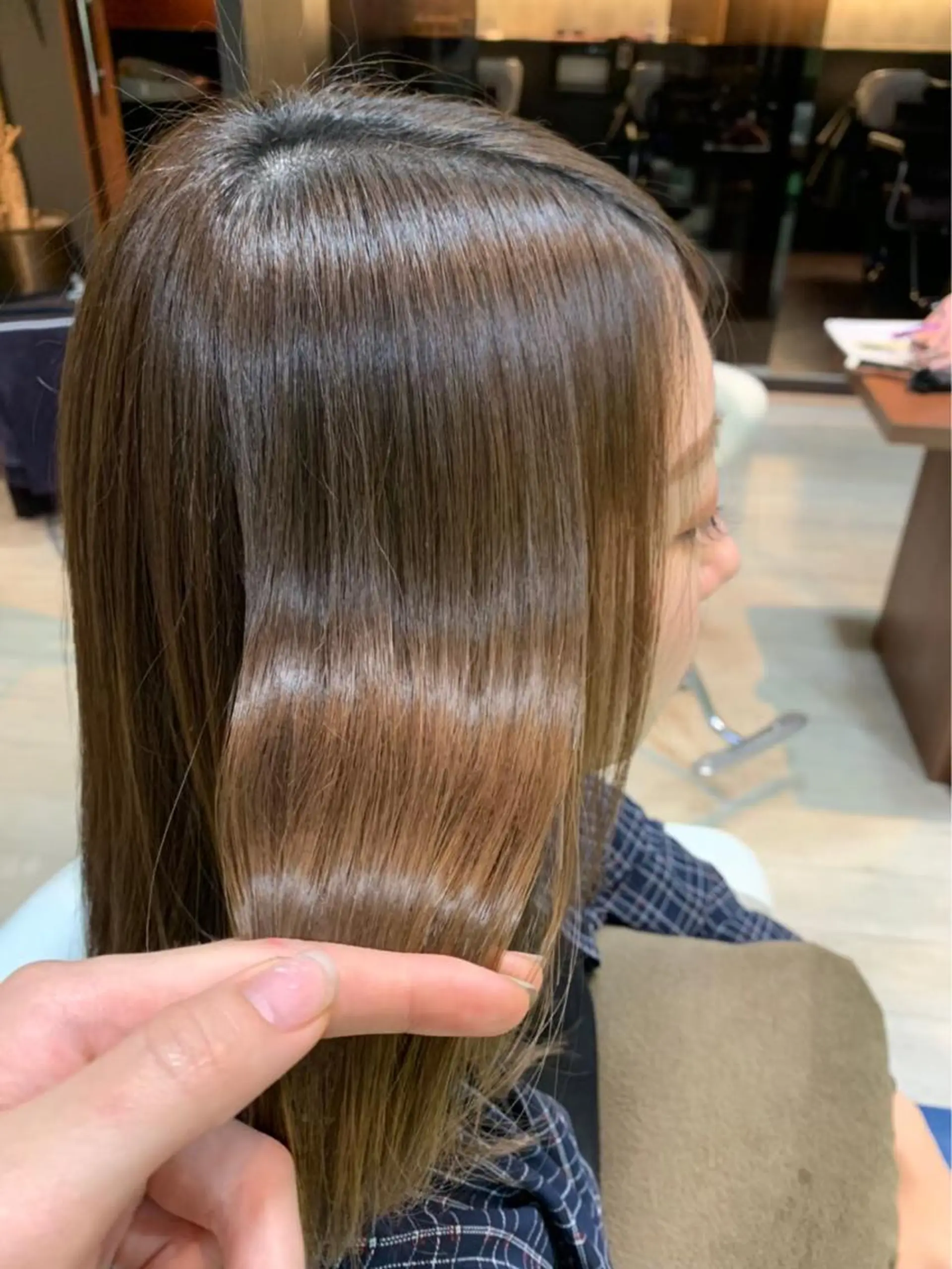 ミディアム トリートメント ヘッドスパ 木野田 萌のヘアスタイル