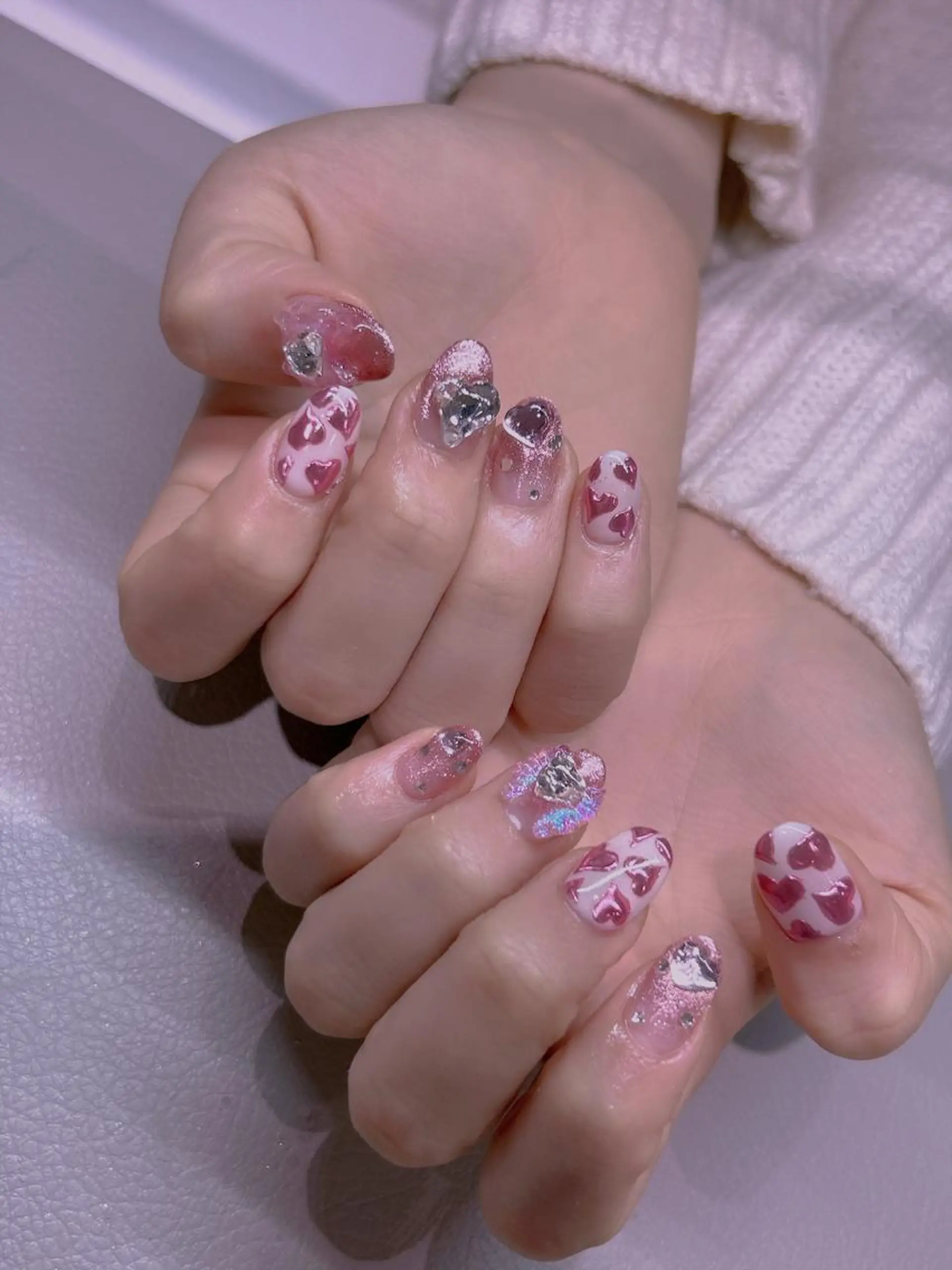 ネイル 美爪パラジェル導入店 Sunnilyのネイルデザイン