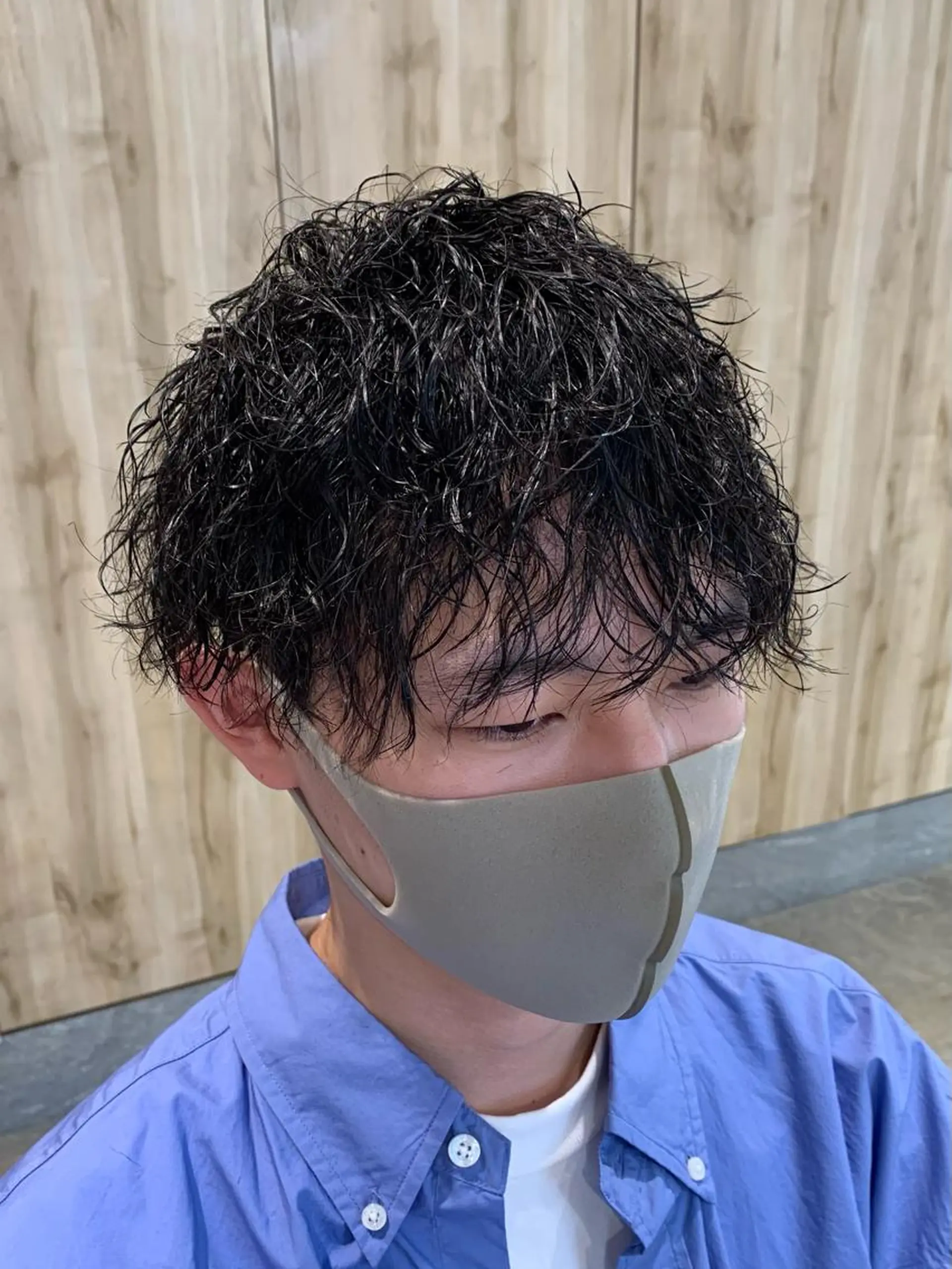 ショート パーマ メンズ メンズパーマ メンズツイストパーマ ツイストスパイラルパーマ スパイラルパーマ ツイストパーマ men’s salon NOA solte. 【メンズサロン ノアソルテ】所属・メンズパーマ職人 加藤 弘貴のヘアスタイル